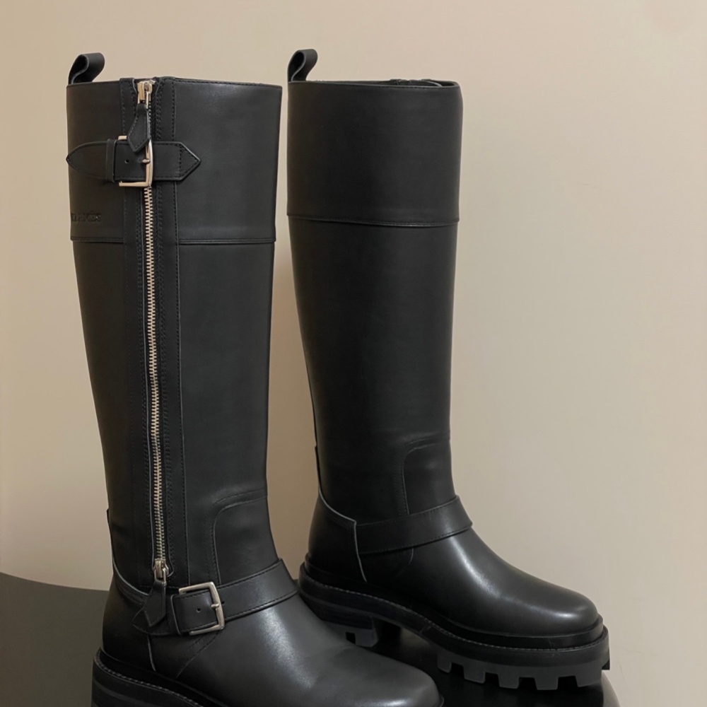 Hermes Shoes Boots Cowhide Jaime TPU