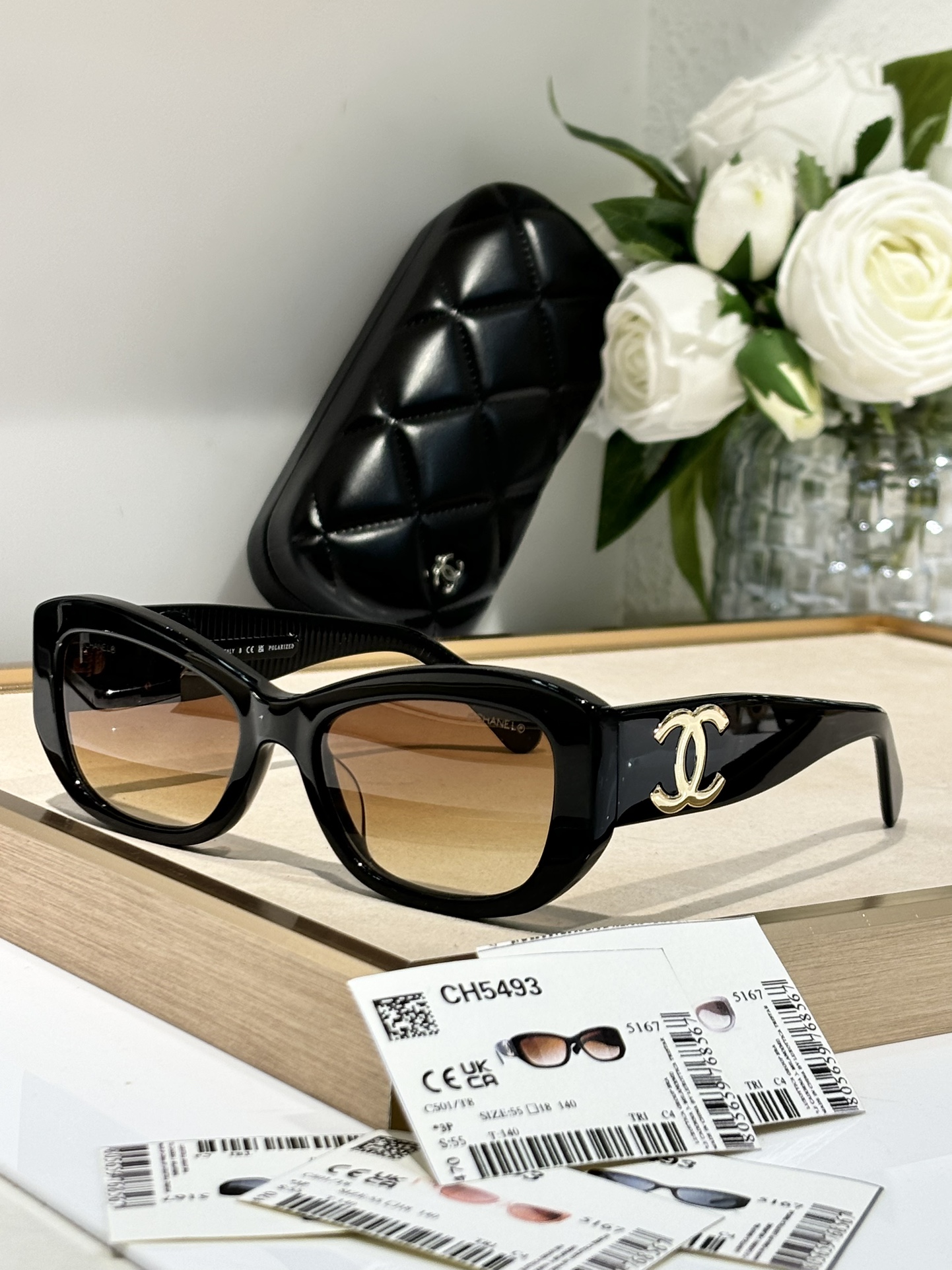 Chanel Sunglasses 5493-A SM051