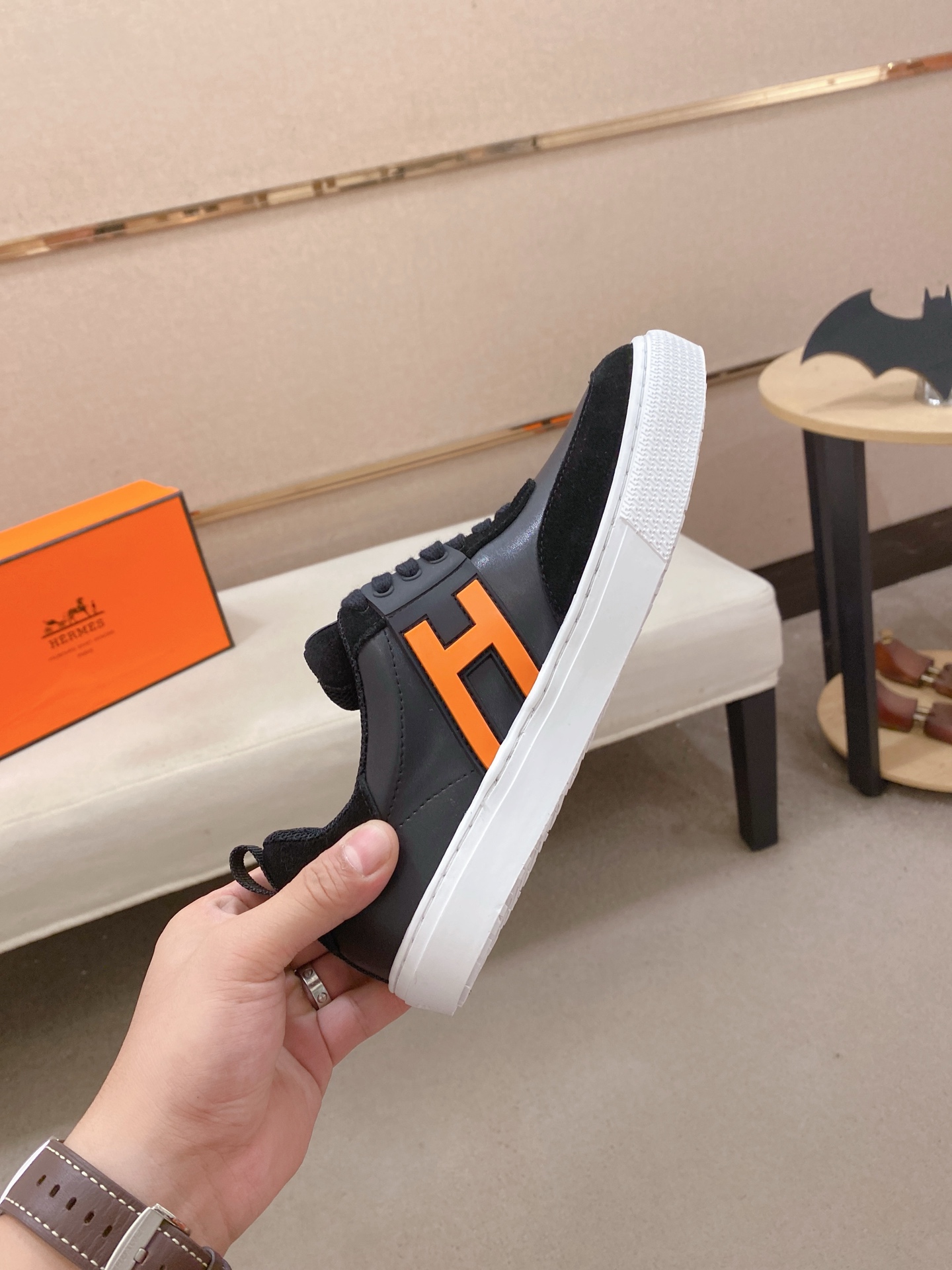 Hermes Shoes Casual Shoes Cowhide