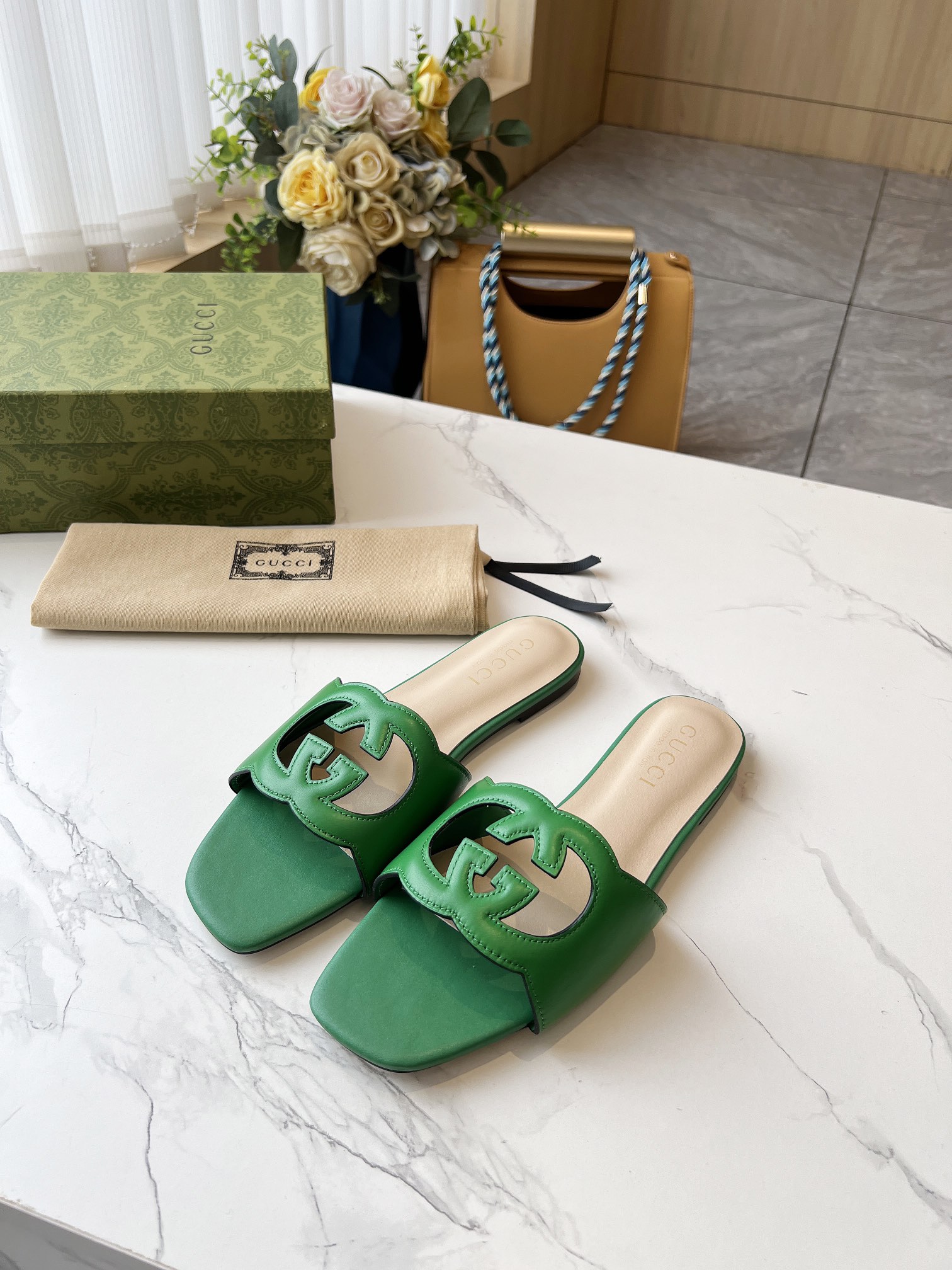 Gucci Shoes Double G series new women's slippers