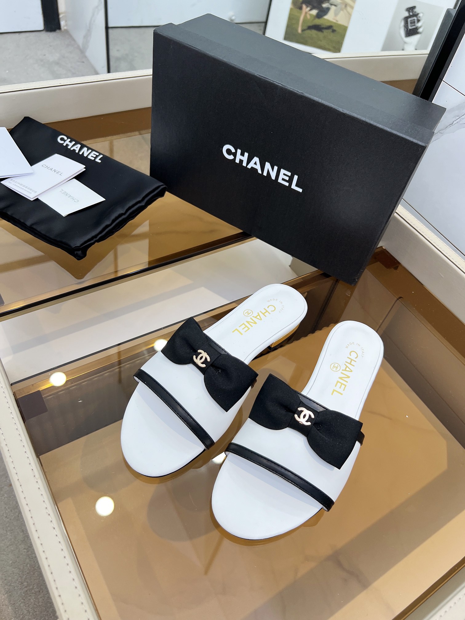 Chanel Shoes Handmade Workshop Series Slippers