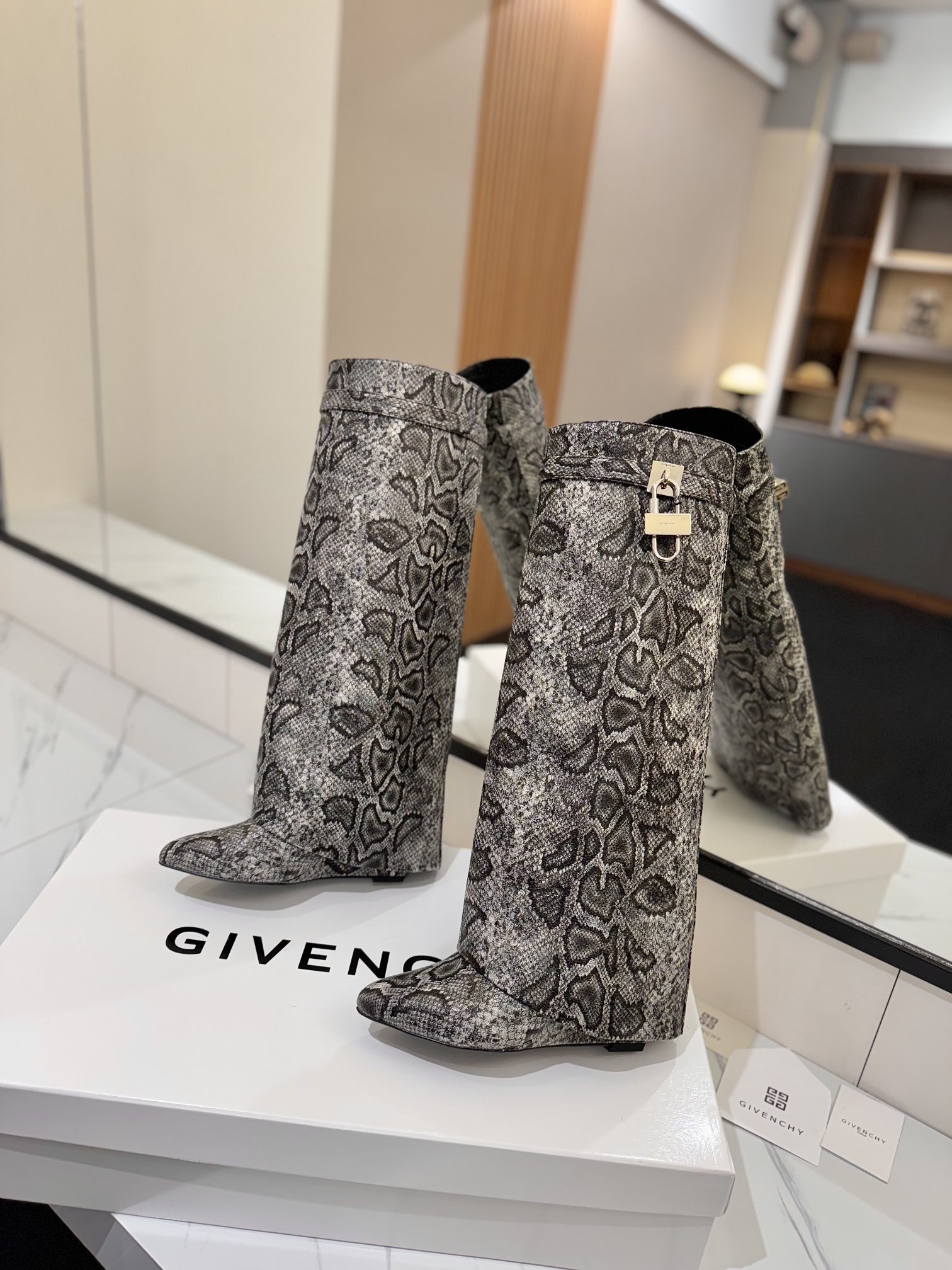 Givenchy Shoes Boots Cowhide