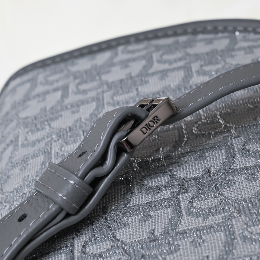 Mini Dior Tears Gallop Bag Gray print 1070 XB002 20.5cm