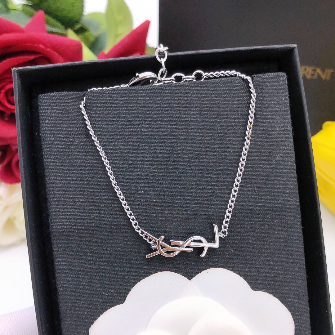 Saint Laurent Jewelry Bracelets  Letter bracelet