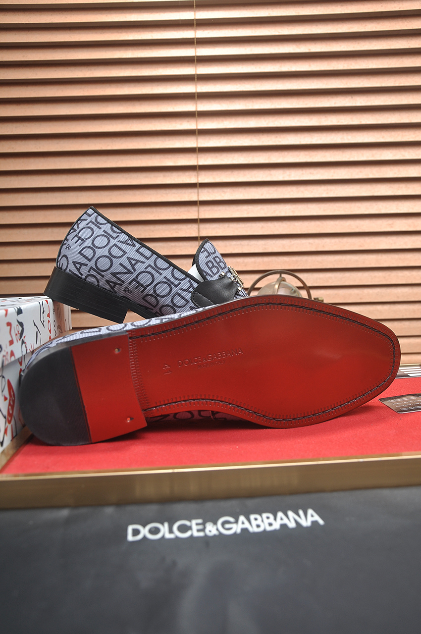 D&G Shoes Leather shoes Cowhide Shoe