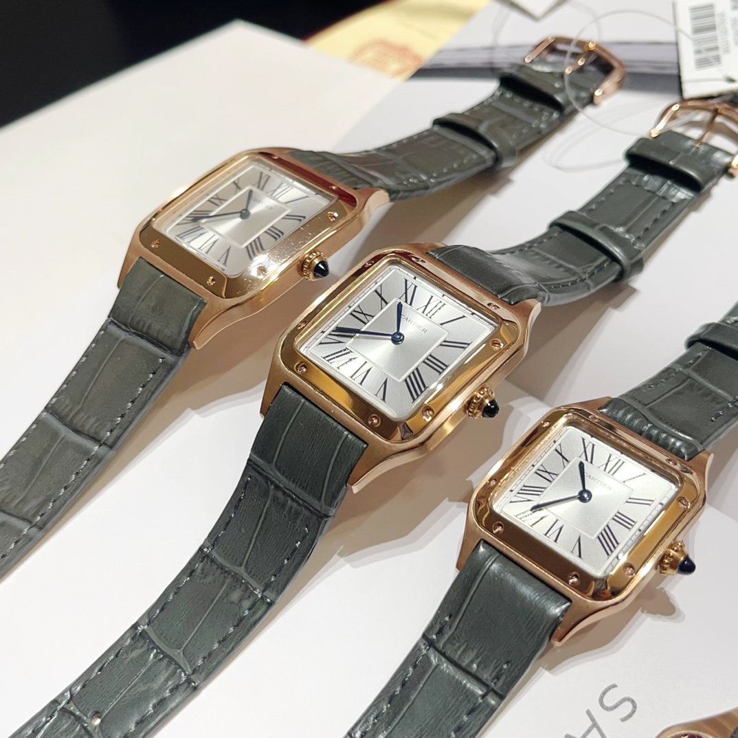 Cartier Santos-Dumont 28*38-32*43-35*46mm