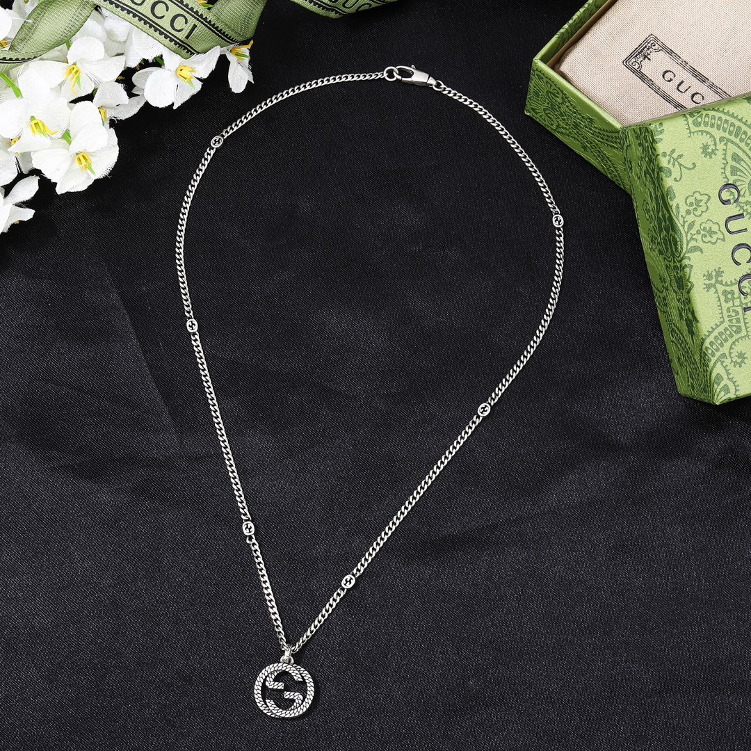 Gucci Jewelry Necklace Double G Necklace