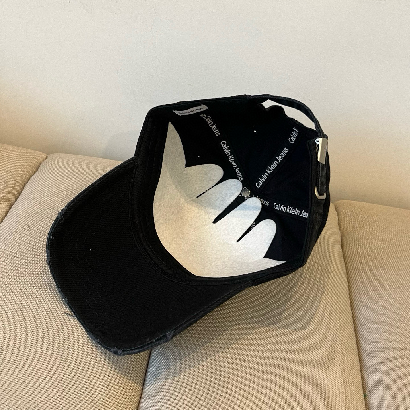 CK Hat Labeled Logo Baseball Cap Accessories