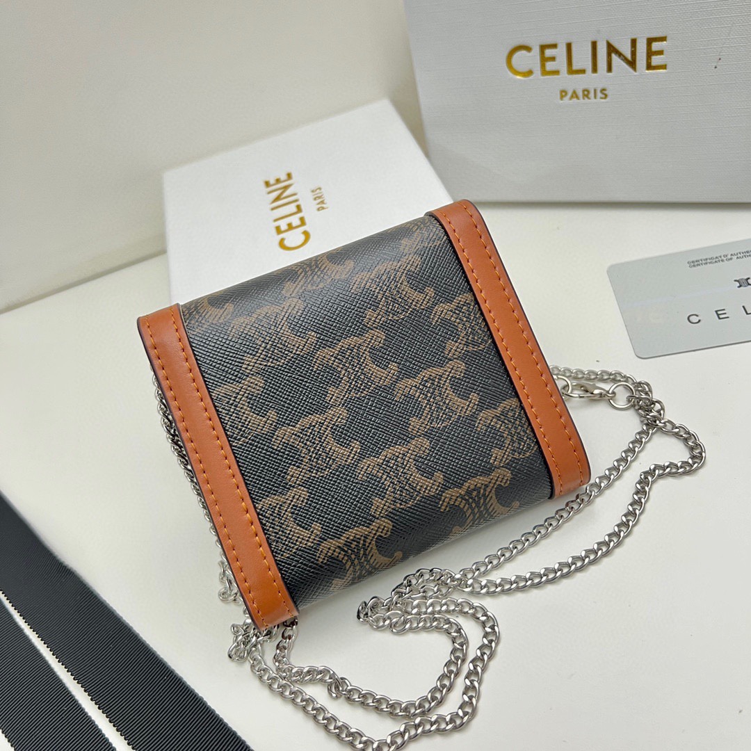 Celine TRIOMPHE Wallet 10999 LM57 11cm