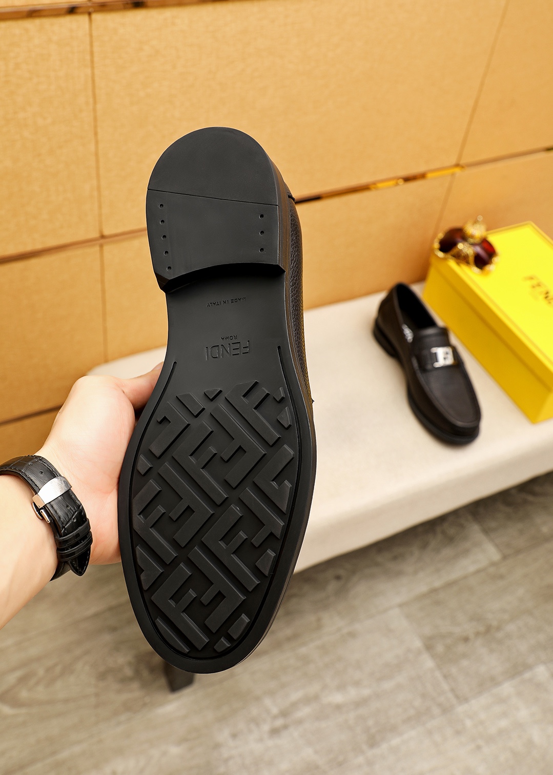 Fendi Shoes Leather Shoes