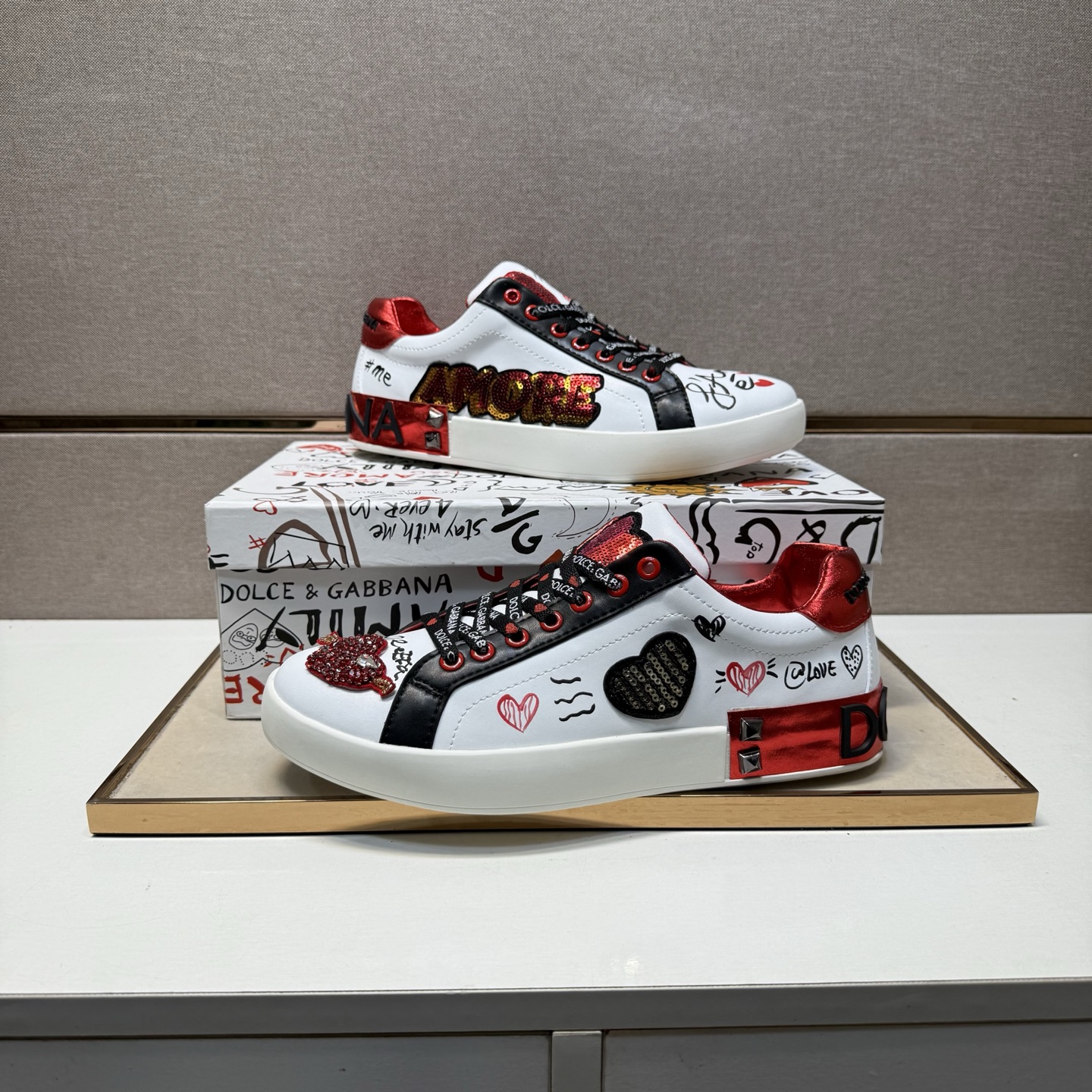 D&G Shoes Casual Shoes Real Leather Shoe