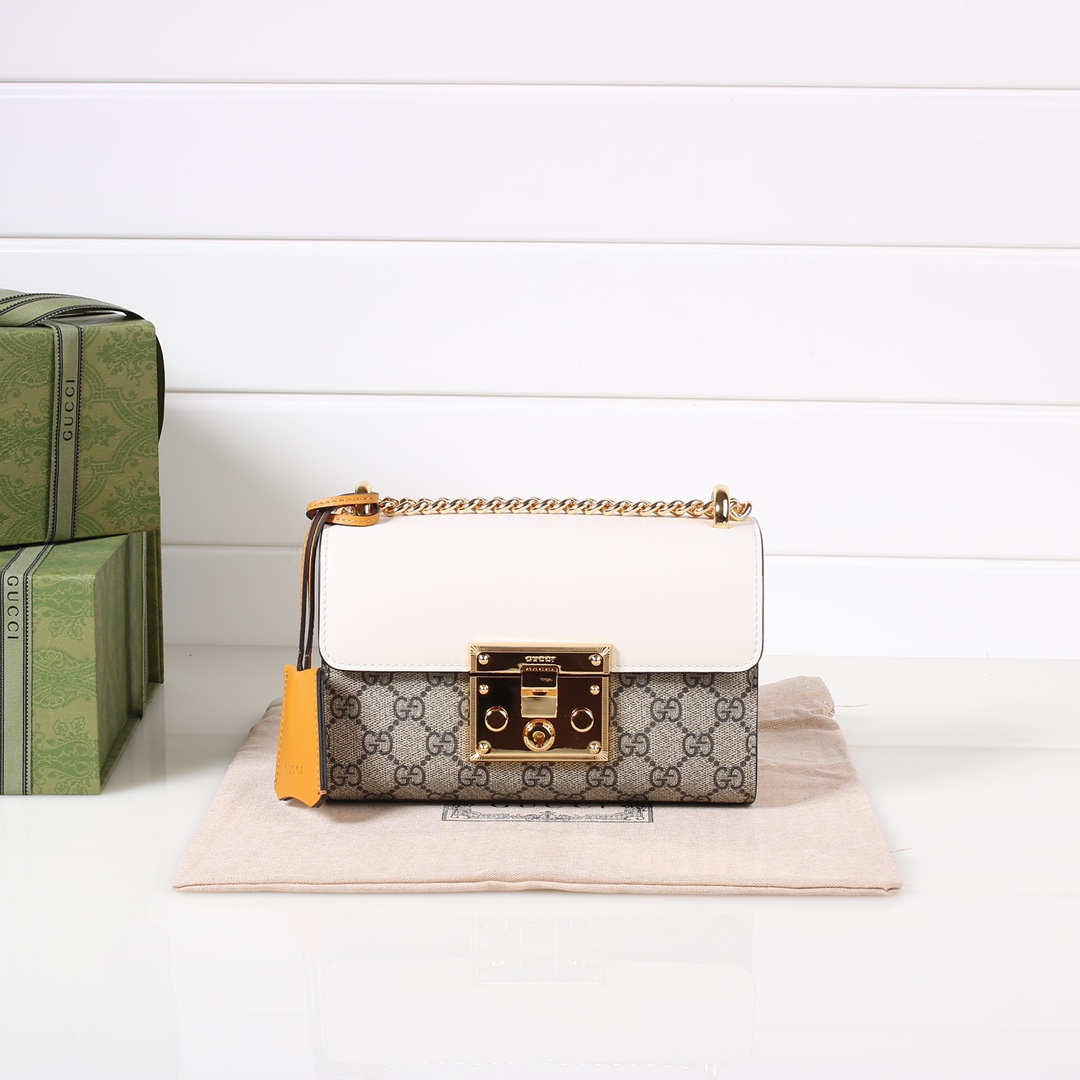 GUCCI padlock chain bag 409487 SM071 20cm