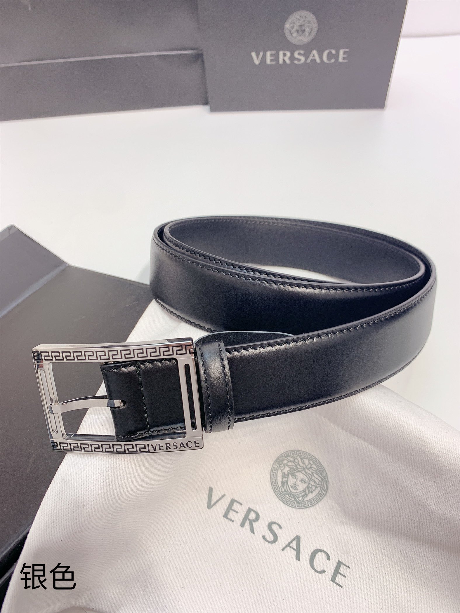 Versace Belt 001 22PJ091 3.5cm