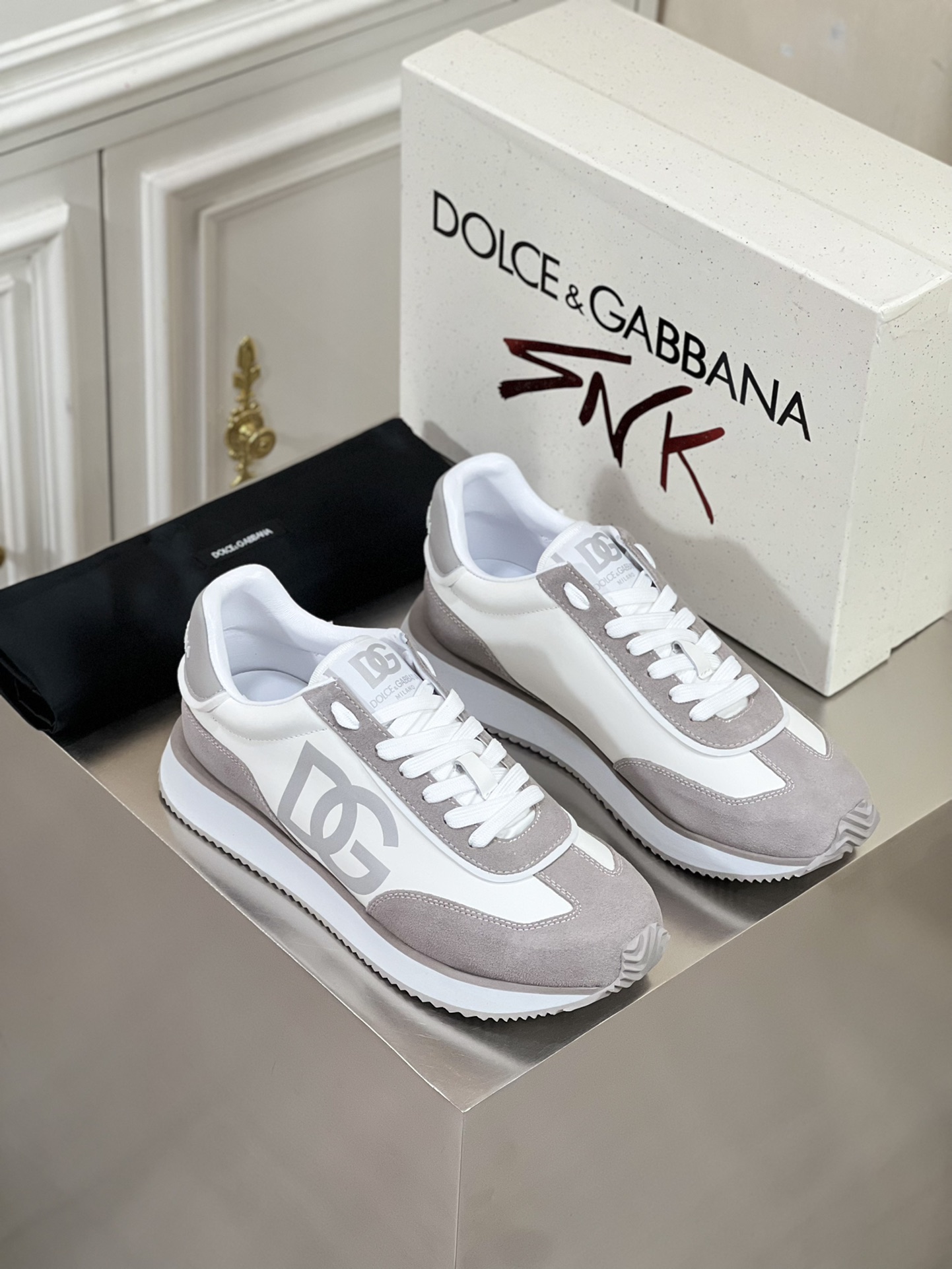 D&G Shoes Sports Shoes Leather