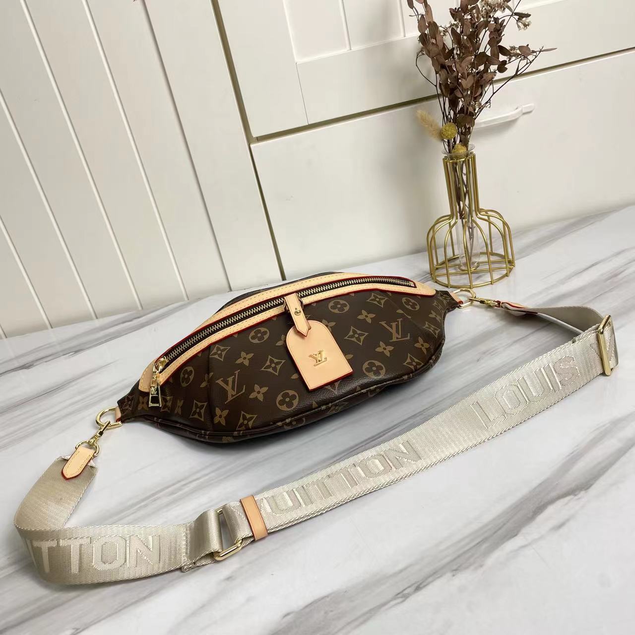 LV High Rise Belt Bag 46784 CS031 38cm