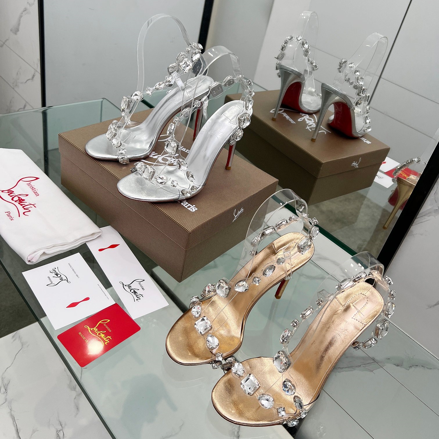 Christian Louboutin Shoes New Diamond High Heels