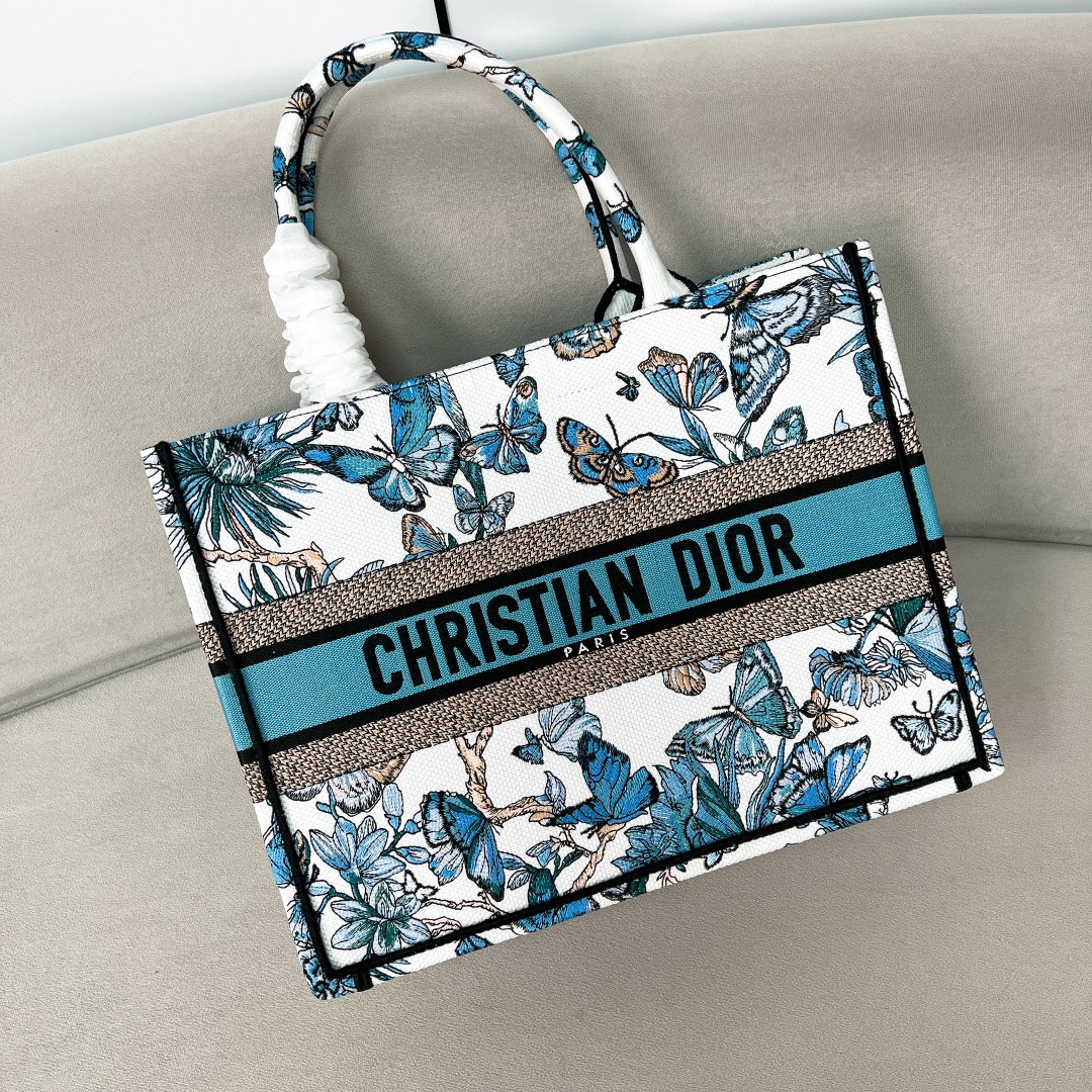 10A + top quality Medium Dior Book Tote 1296 DLAM022 36cm