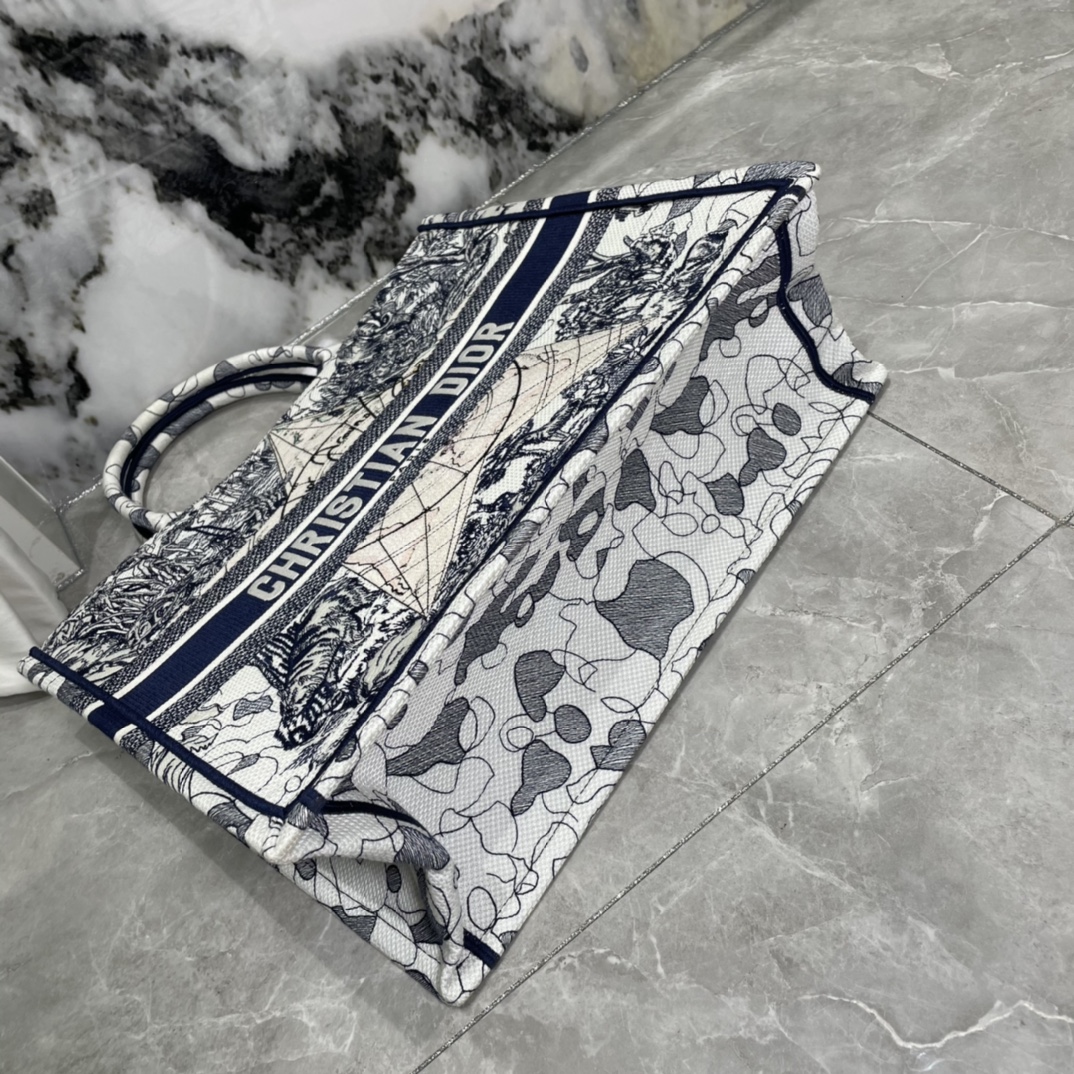 10A + top quality Large Dior Book Tote 0175 XB042 42cm