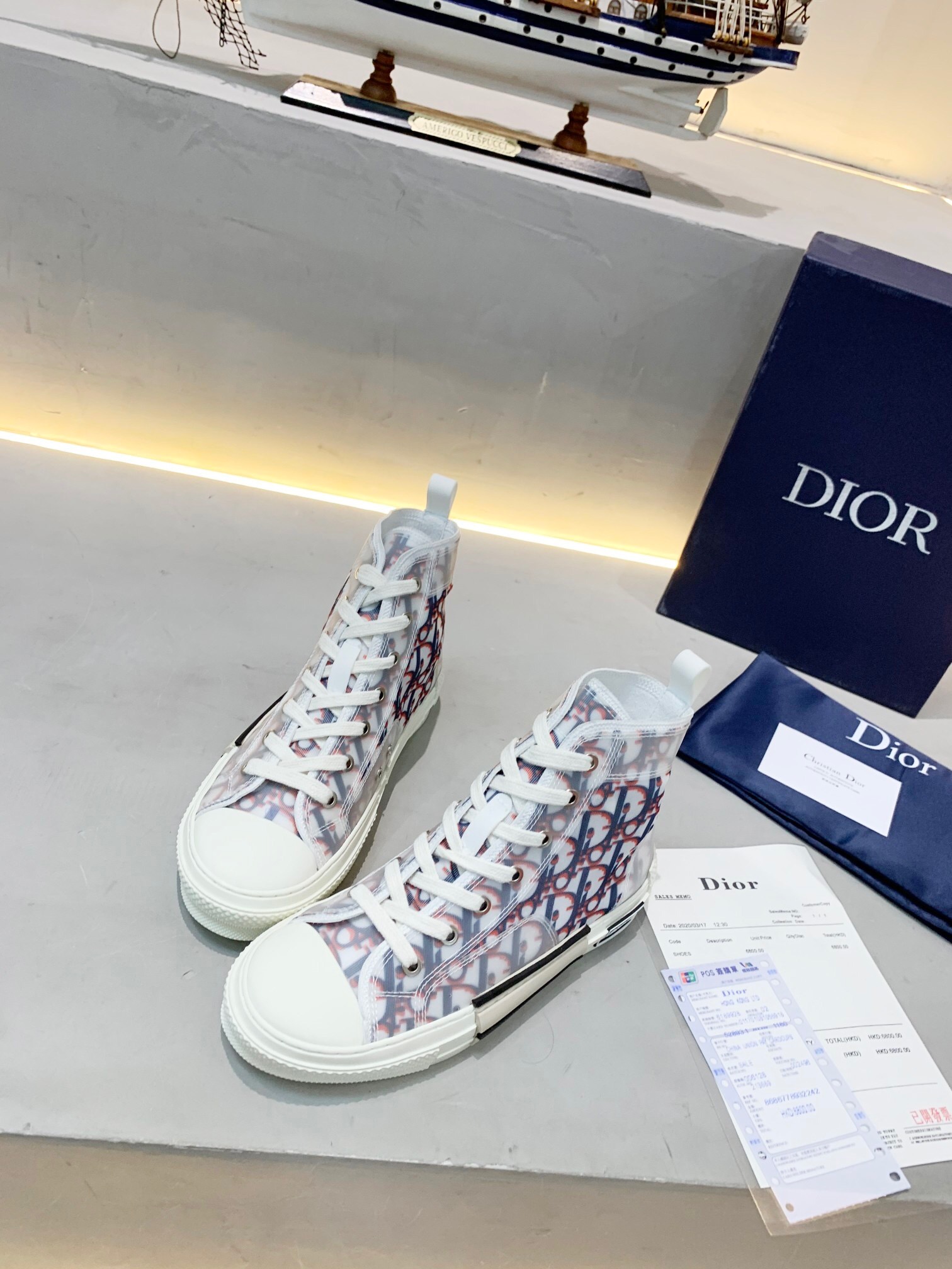 Dior&Kaws帆布鞋072