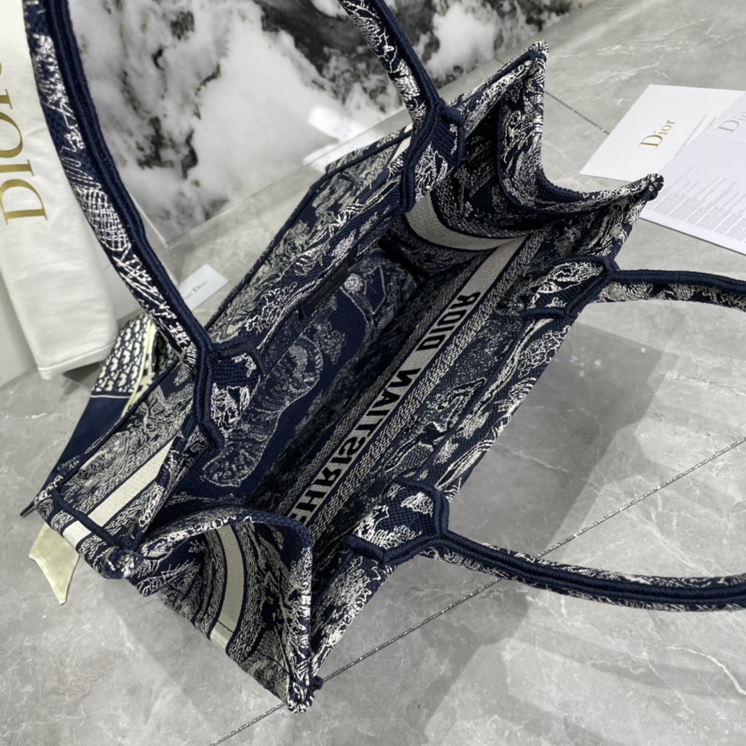 10A + top quality Medium Dior Book Tote 0175 XB022 36cm