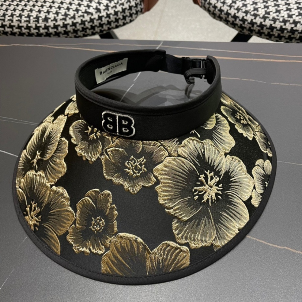 Balenciaga Hat Graphic Design Hollow Top Hat Accessories