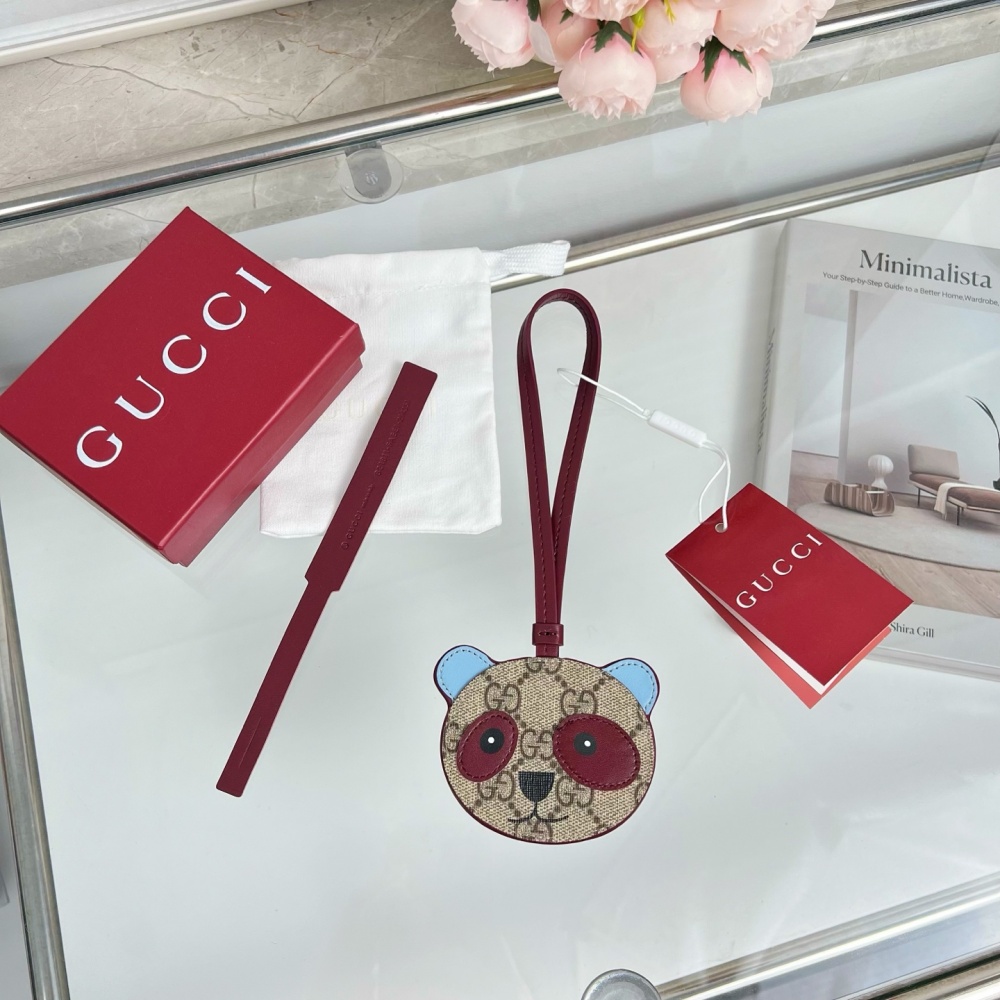 Gucci Key Chain Panda Keychain Charms Accessories