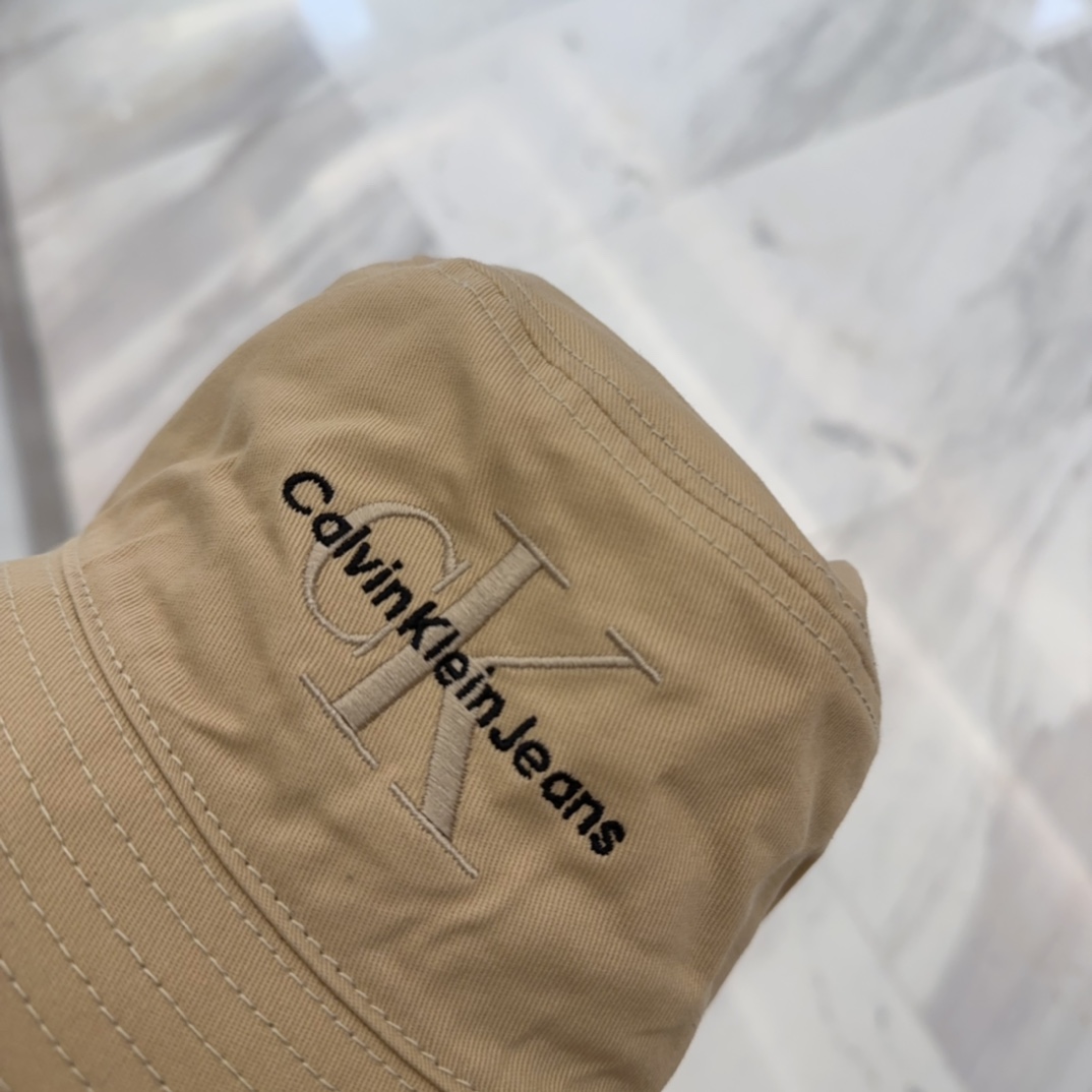 CK Hat Embroidered Bucket Hat Accessories