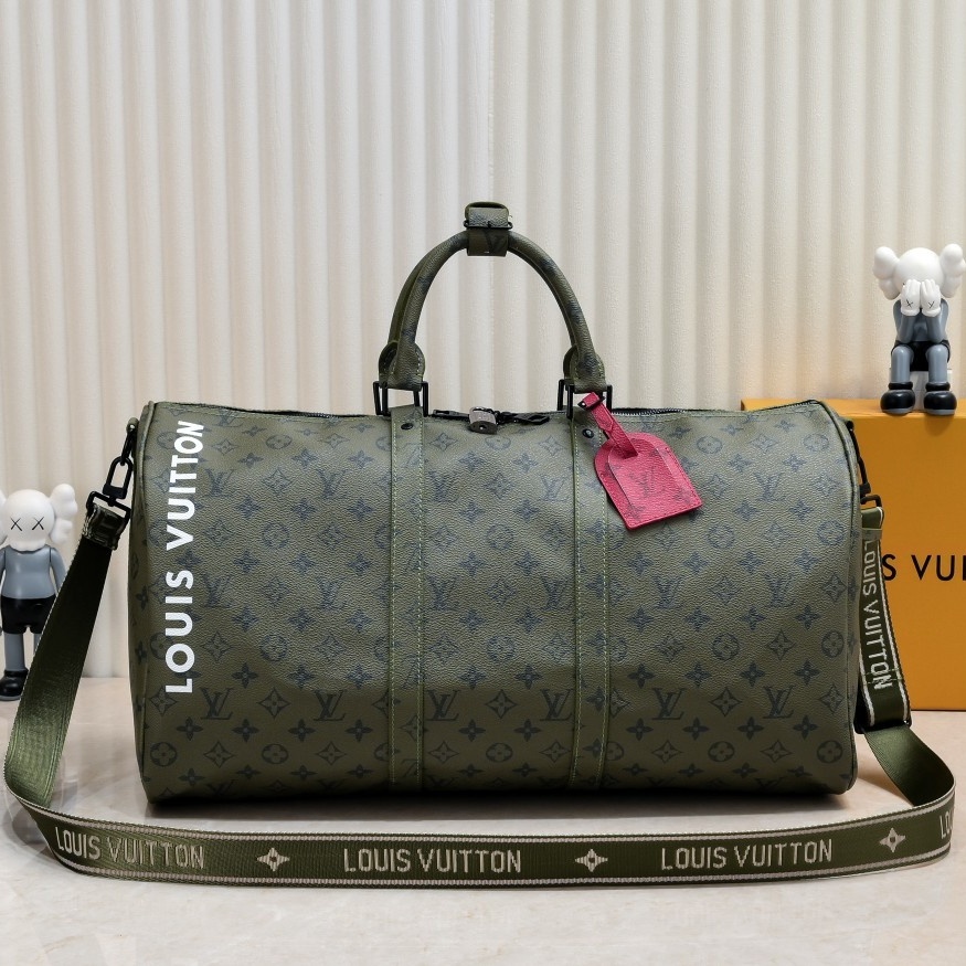 Louis Vuitton Shoulder Bag Ladies' Favorite  Keepall Bandoulière 50  Travel Bag