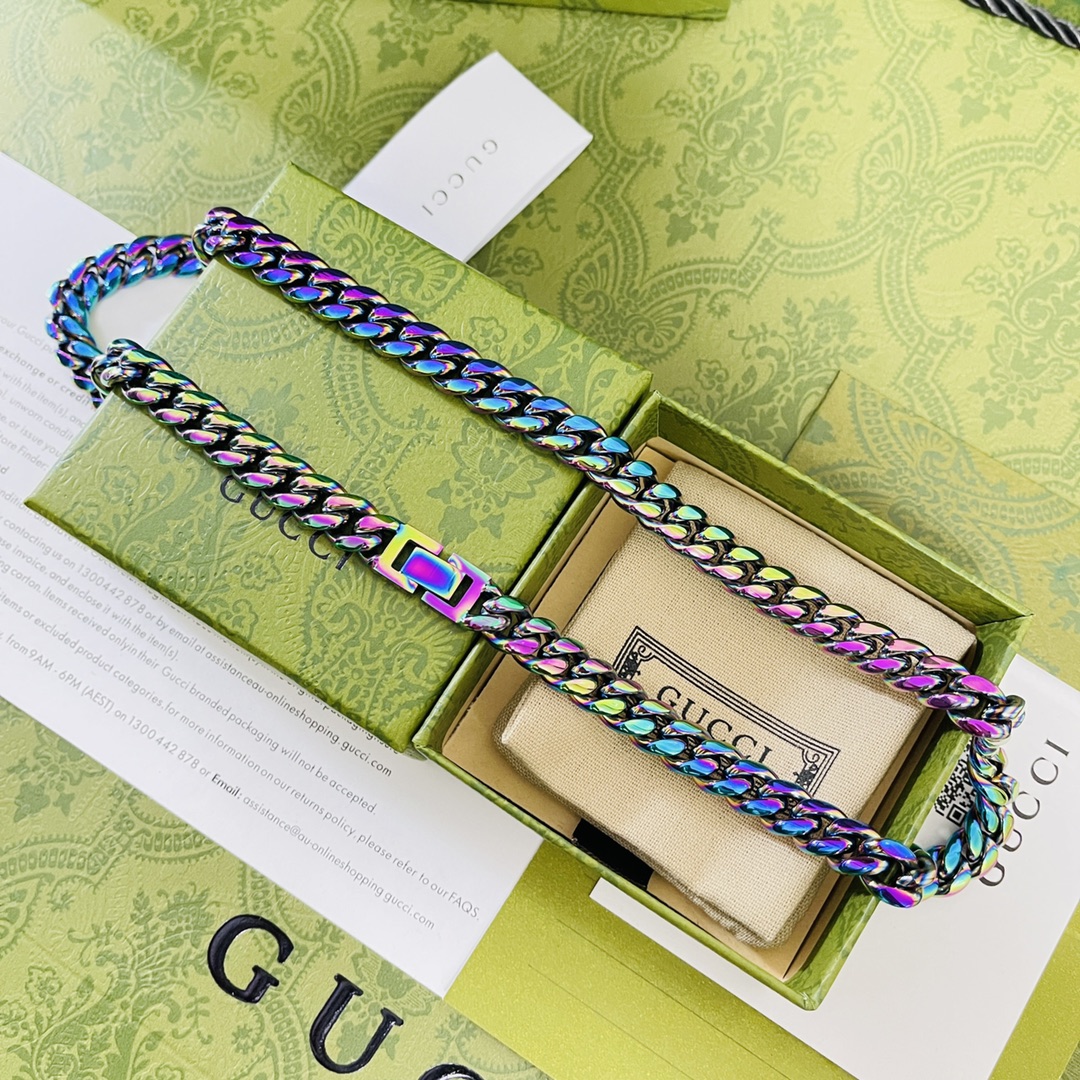 Gucci Jewelry Necklace Colorful colors