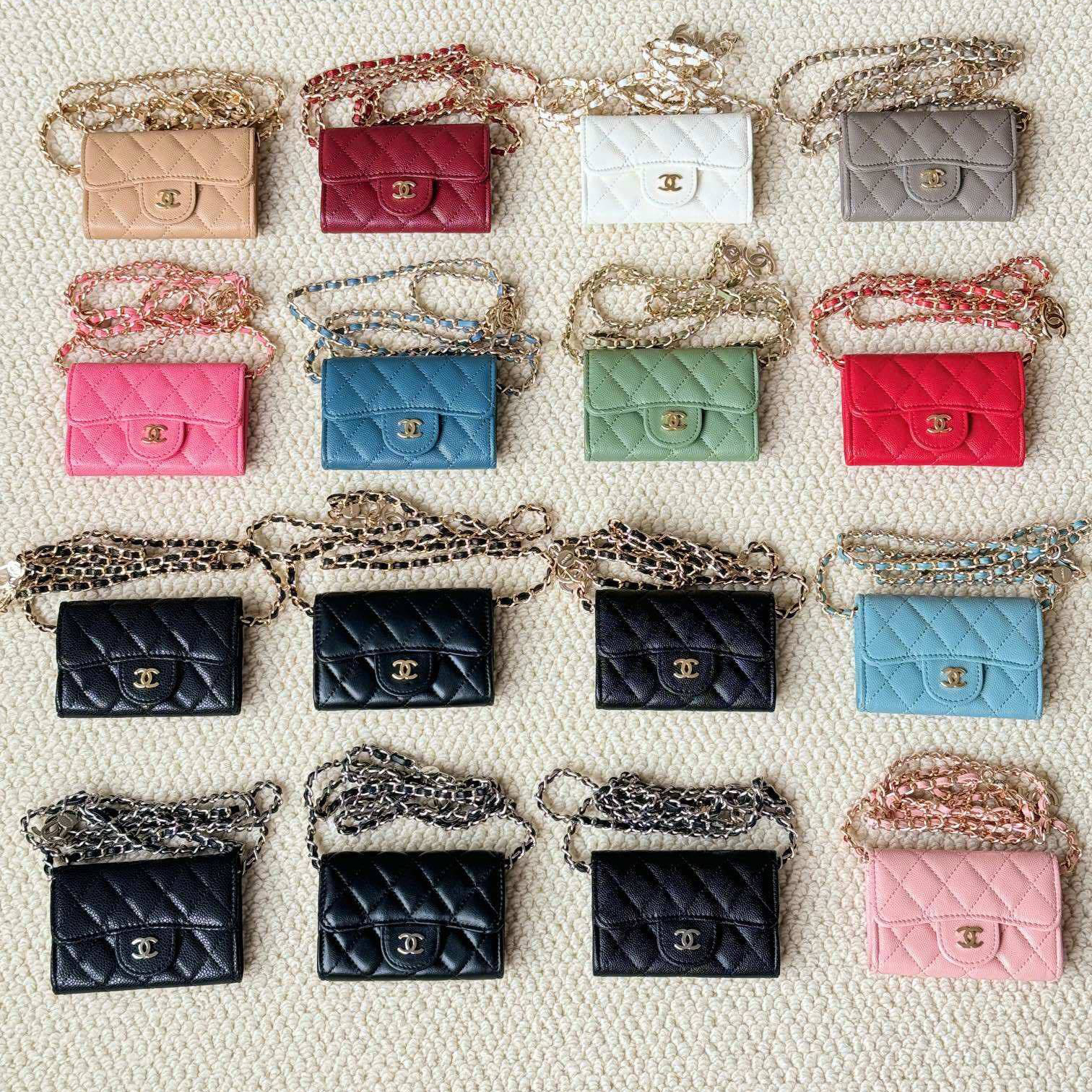 Chanel Wallet Card Holder A8937#