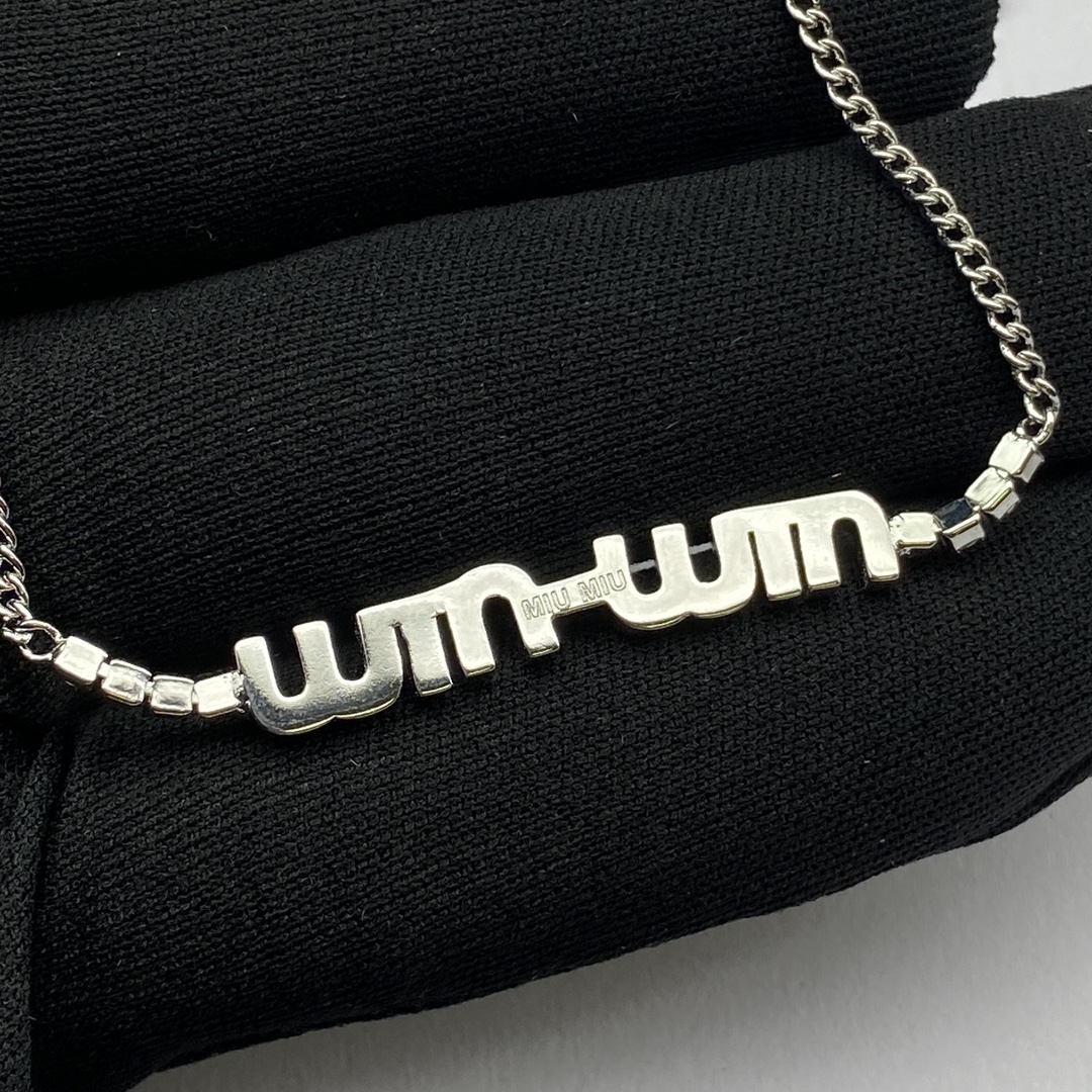 Miu Miu Jewelry Bracelets letter bracelet