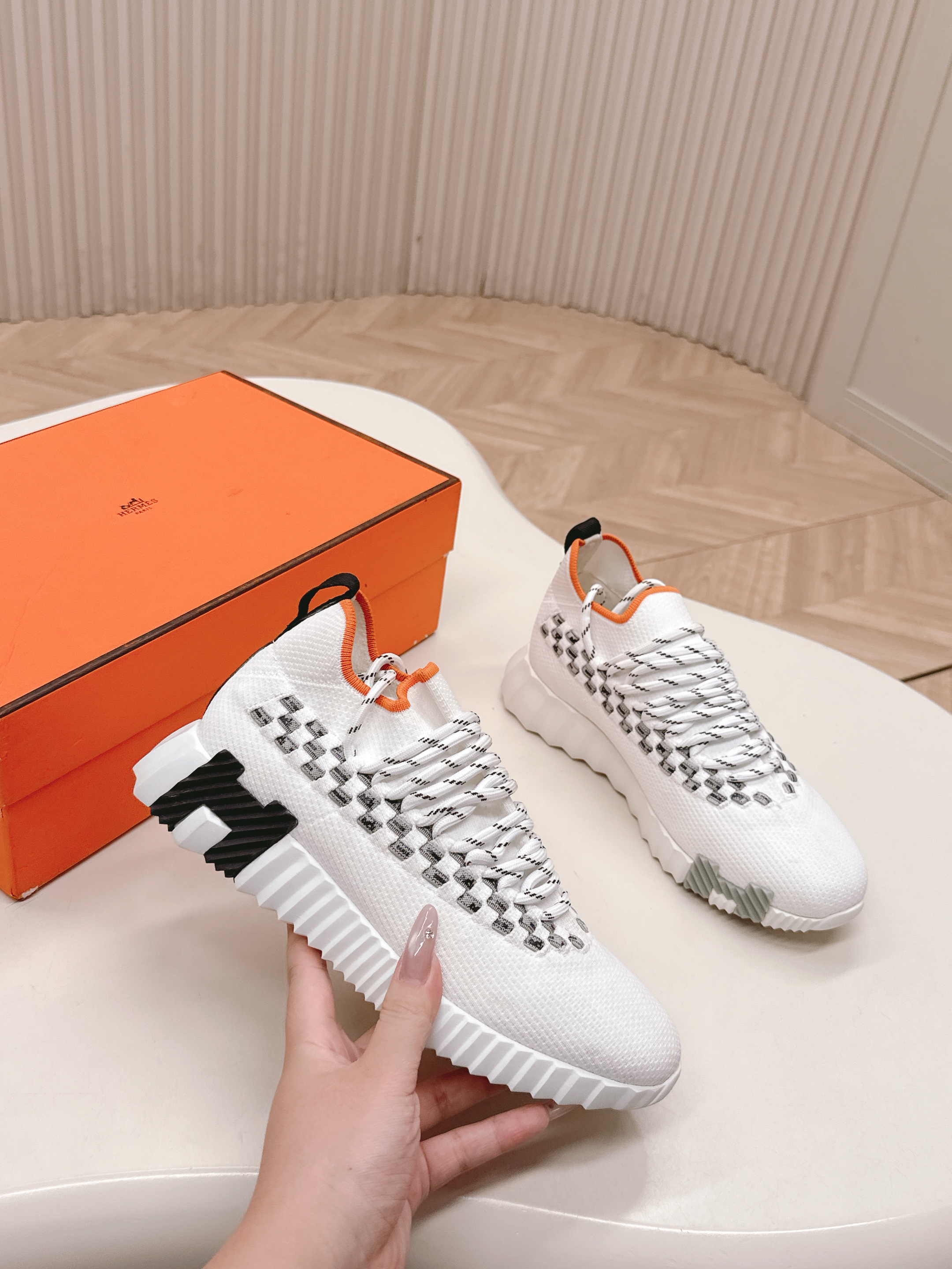 Hermes Shoes Casual Shoes Ip Tpu  Leather