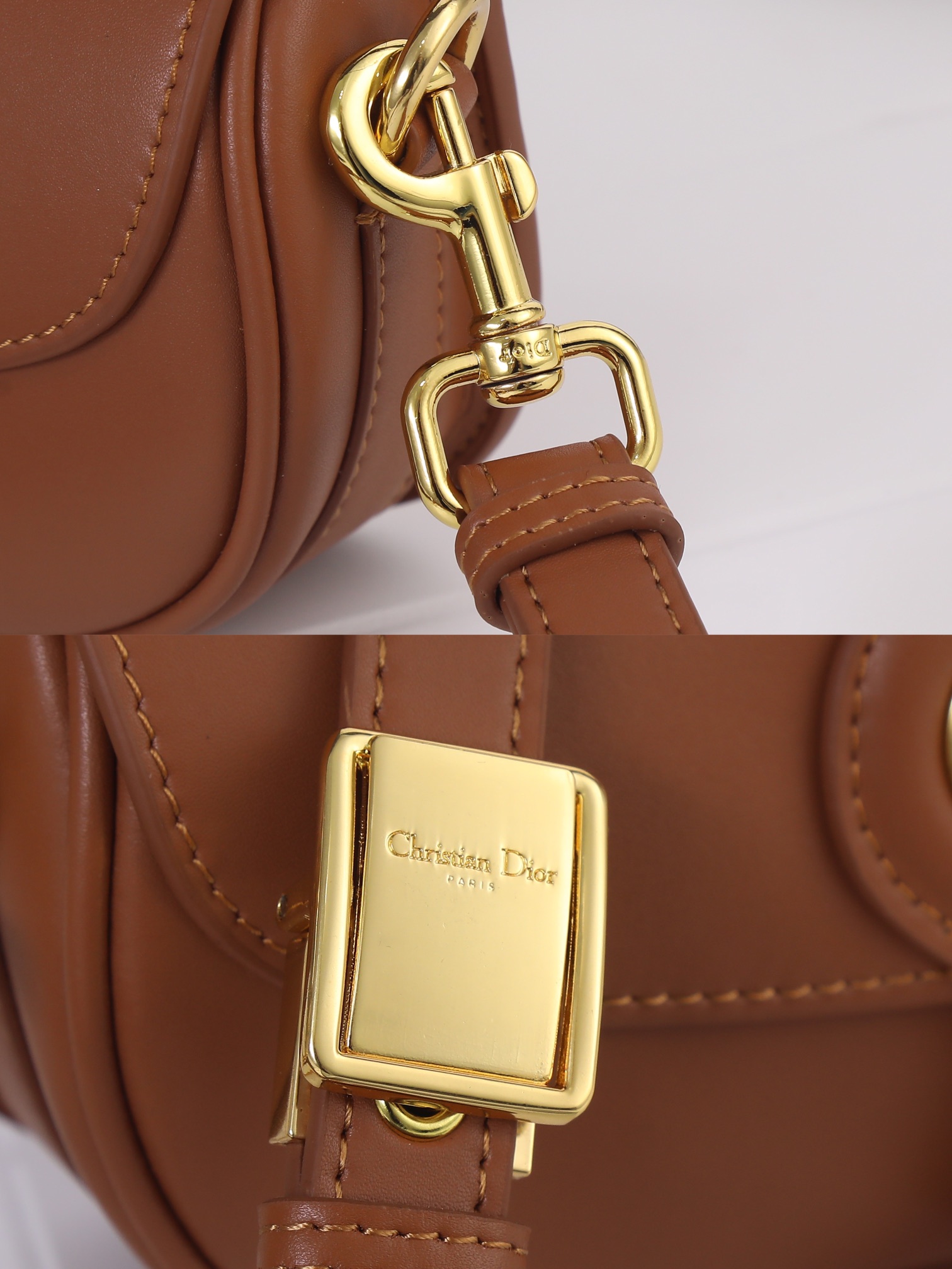 Dior Bobby East-West Bag Brown 2012 XM071 22cm