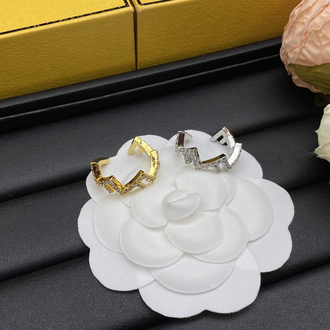 Fendi Jewelry Rings Open Fine Drill