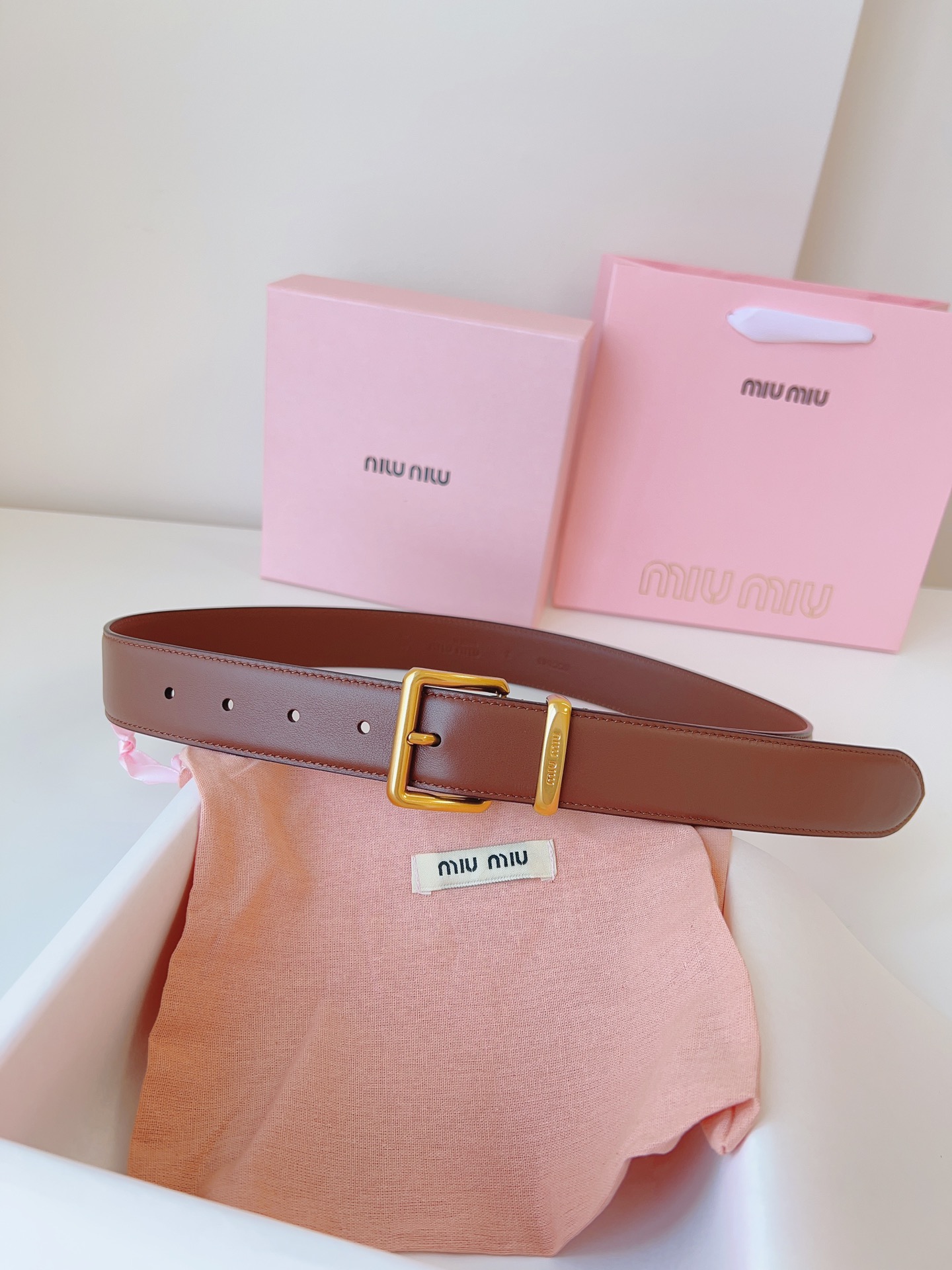 Miu Miu Belt 008 3.5cm