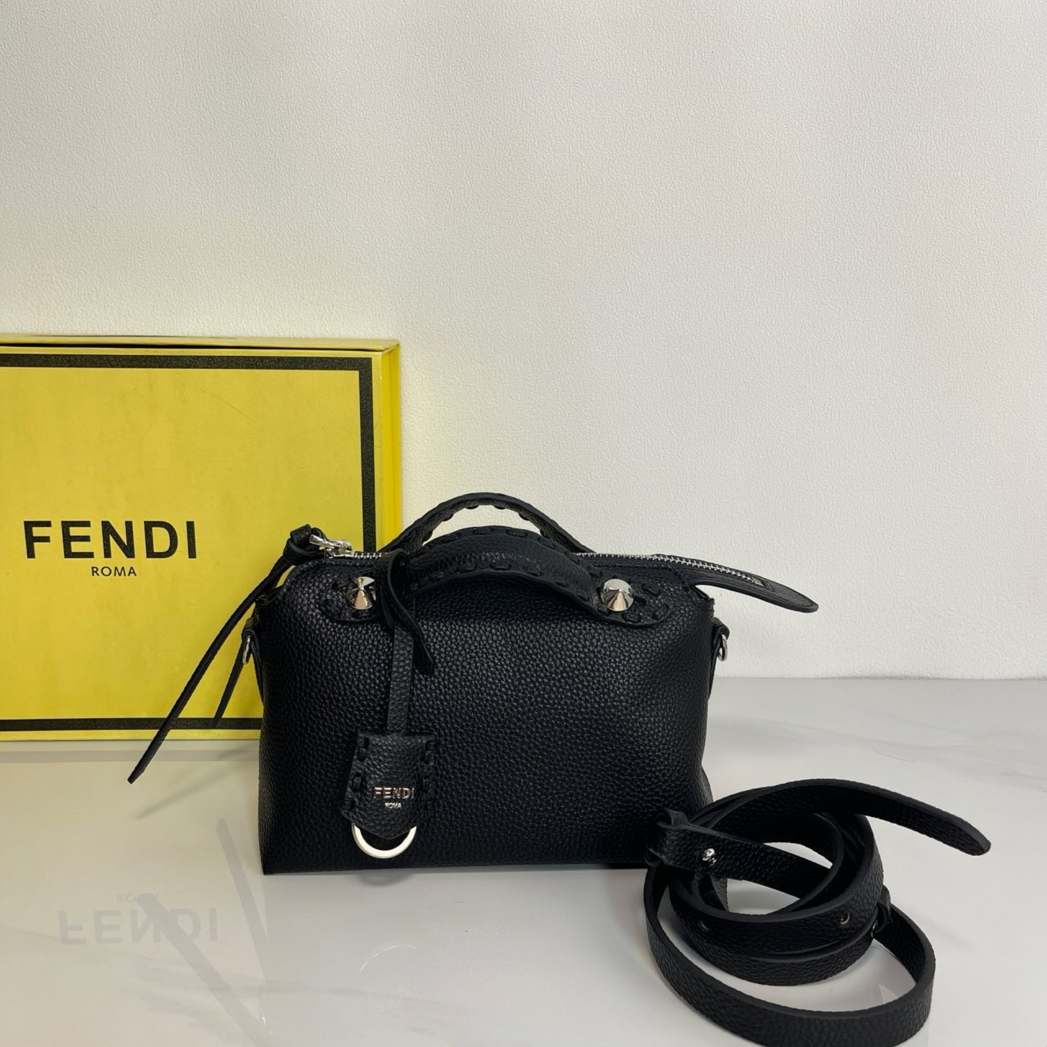 Fendi Bag By The Way Selleria Top Handle Bag 8876