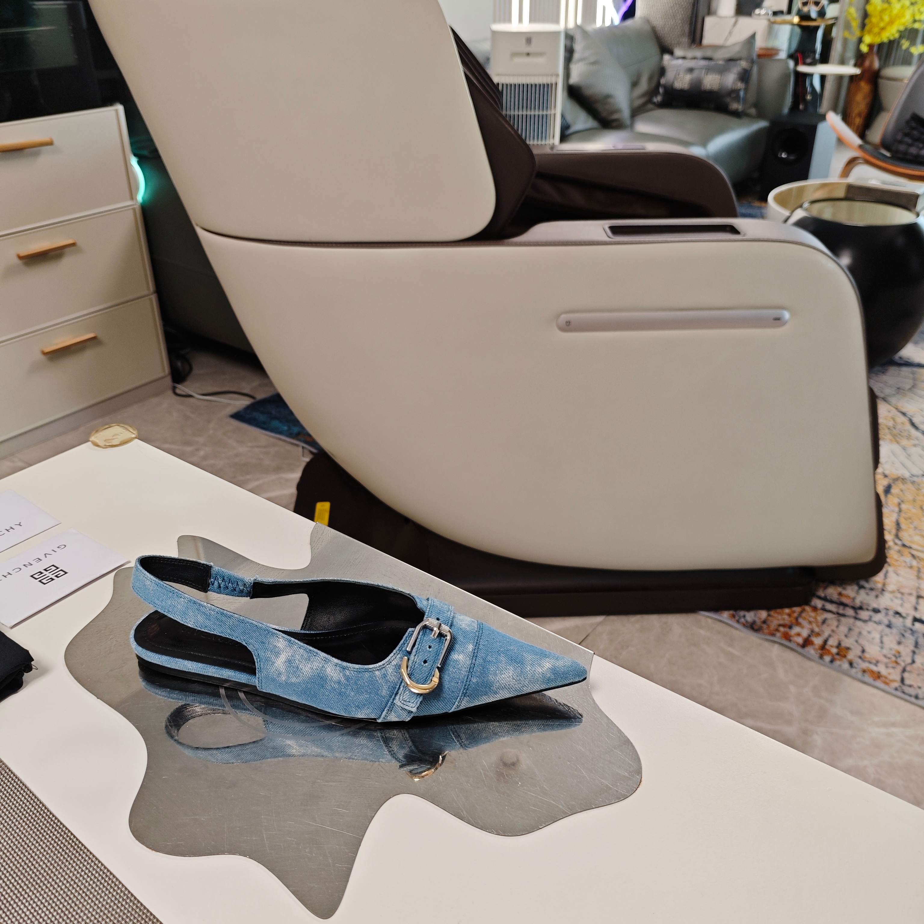 Givenchy Shoes Flat Shoes Leather