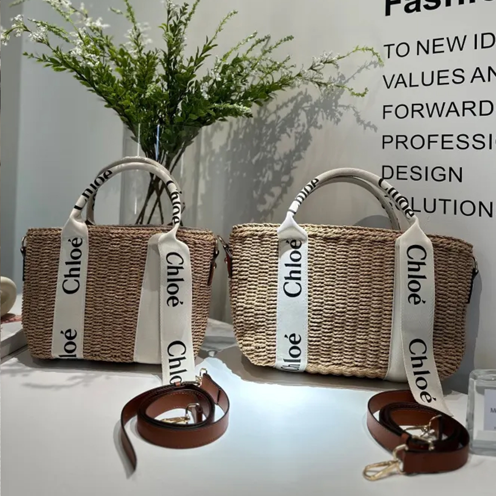 Chloe Woody Tote Bag 7931 DB531041 27-30cm