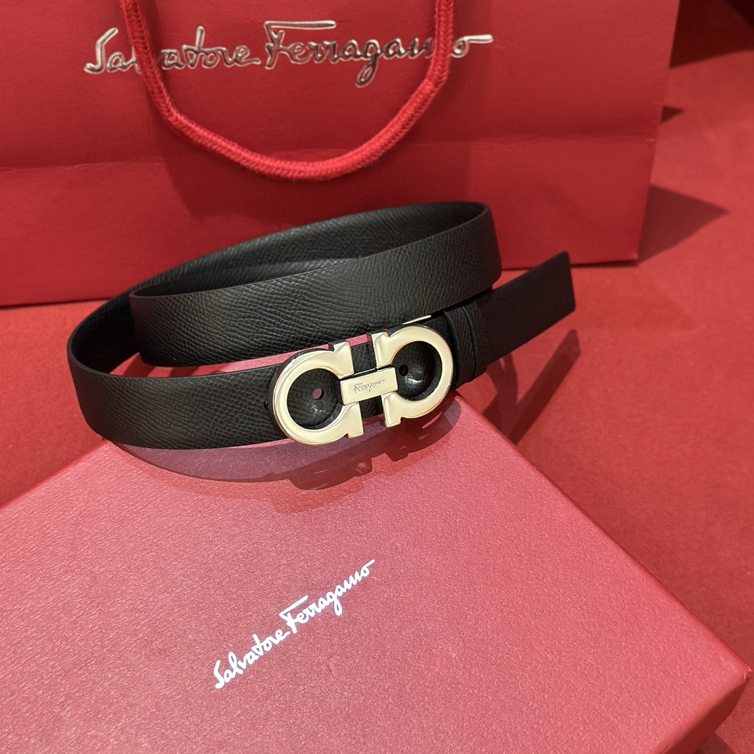 FERRAGAMO Belt 004 22PJ081 2.5cm