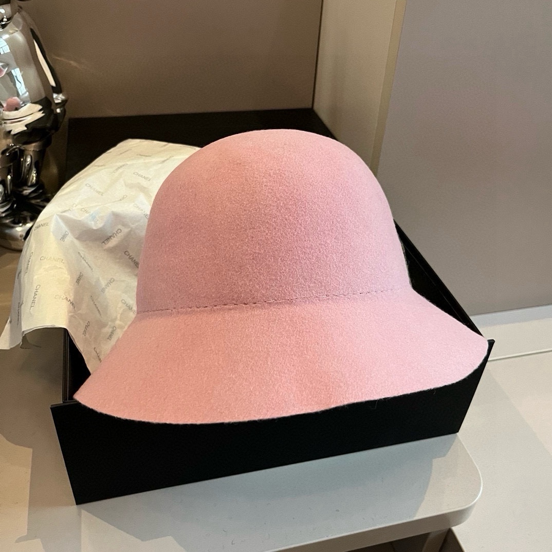 Fendi Hat Wool Bow Bucket Hat 57cm Accessories