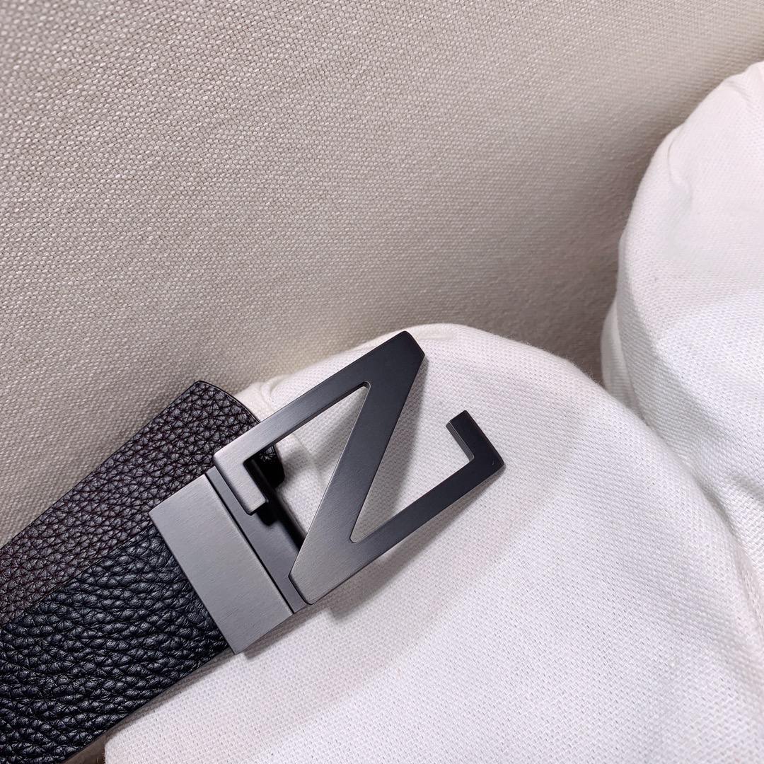 ZEGNA Belt 001 22PJ061 3.5cm