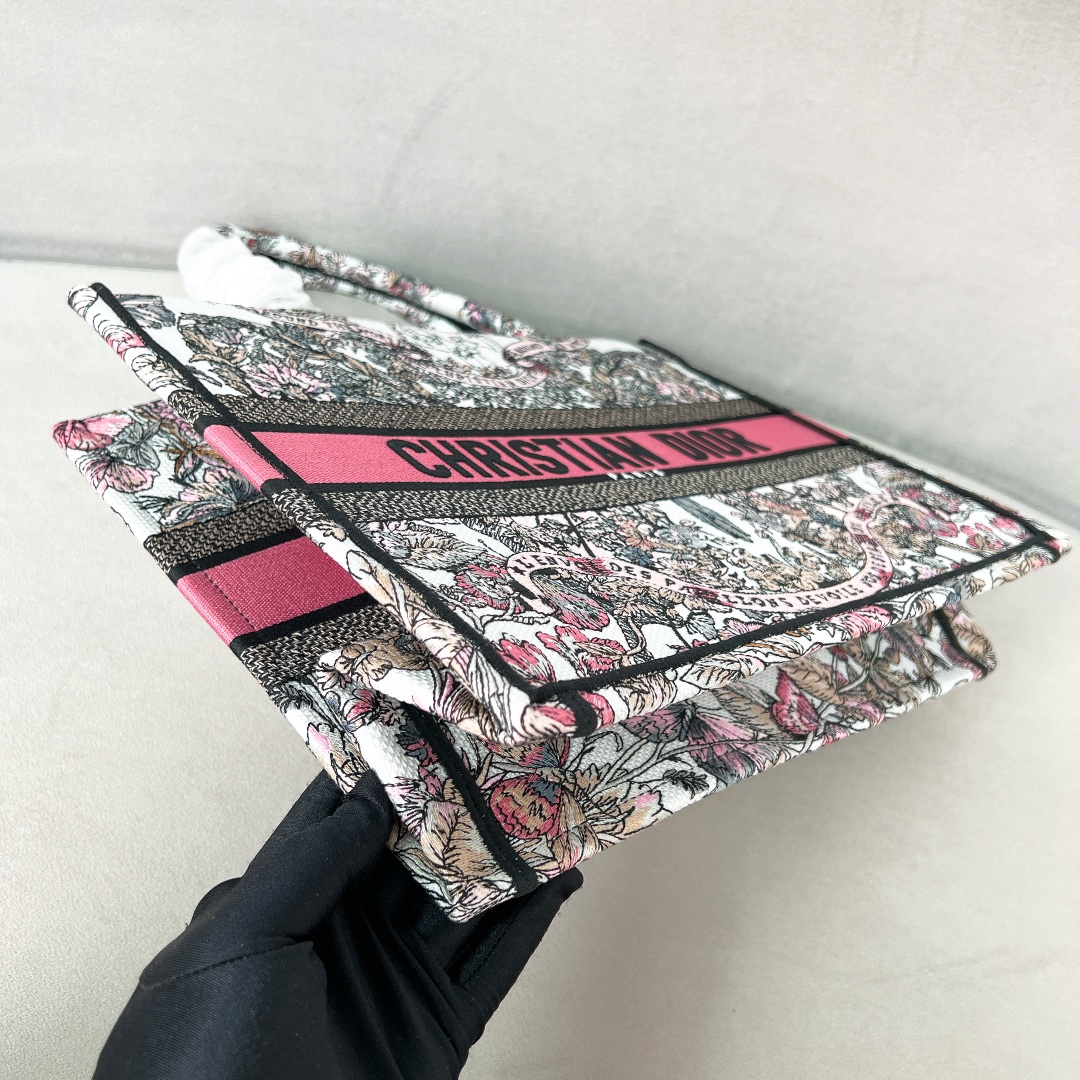 10A + top quality Medium Dior Book Tote 1296 DLAM022 36cm