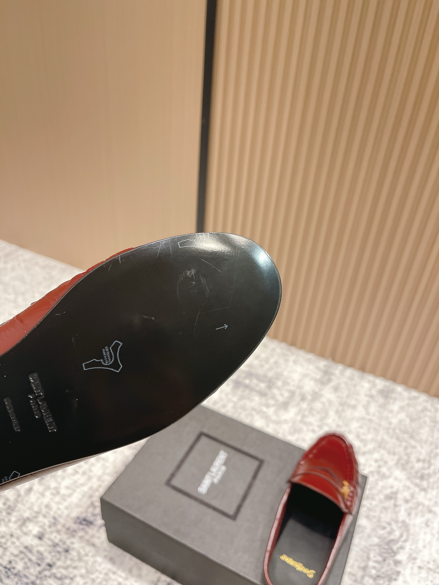 Saint Laurent Shoes Loafers Cowhide