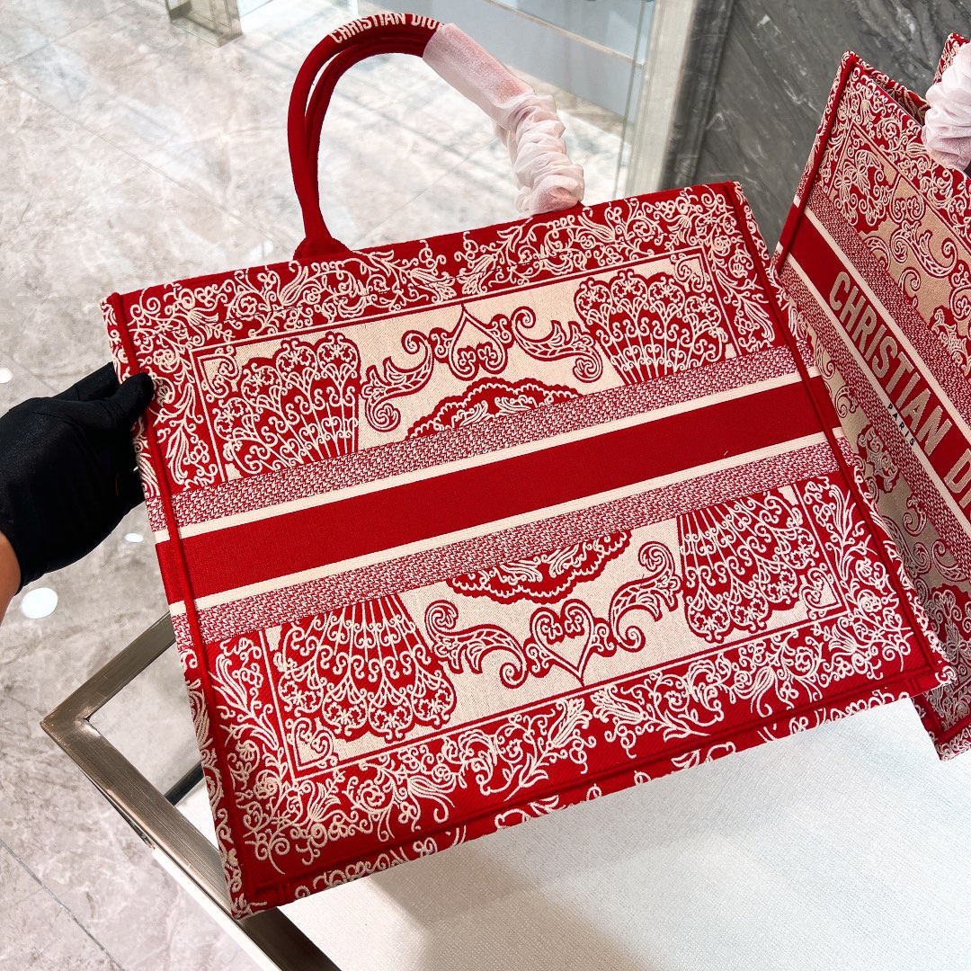 10A + top quality Large Dior Book Tote 1286 DLAM042 42cm