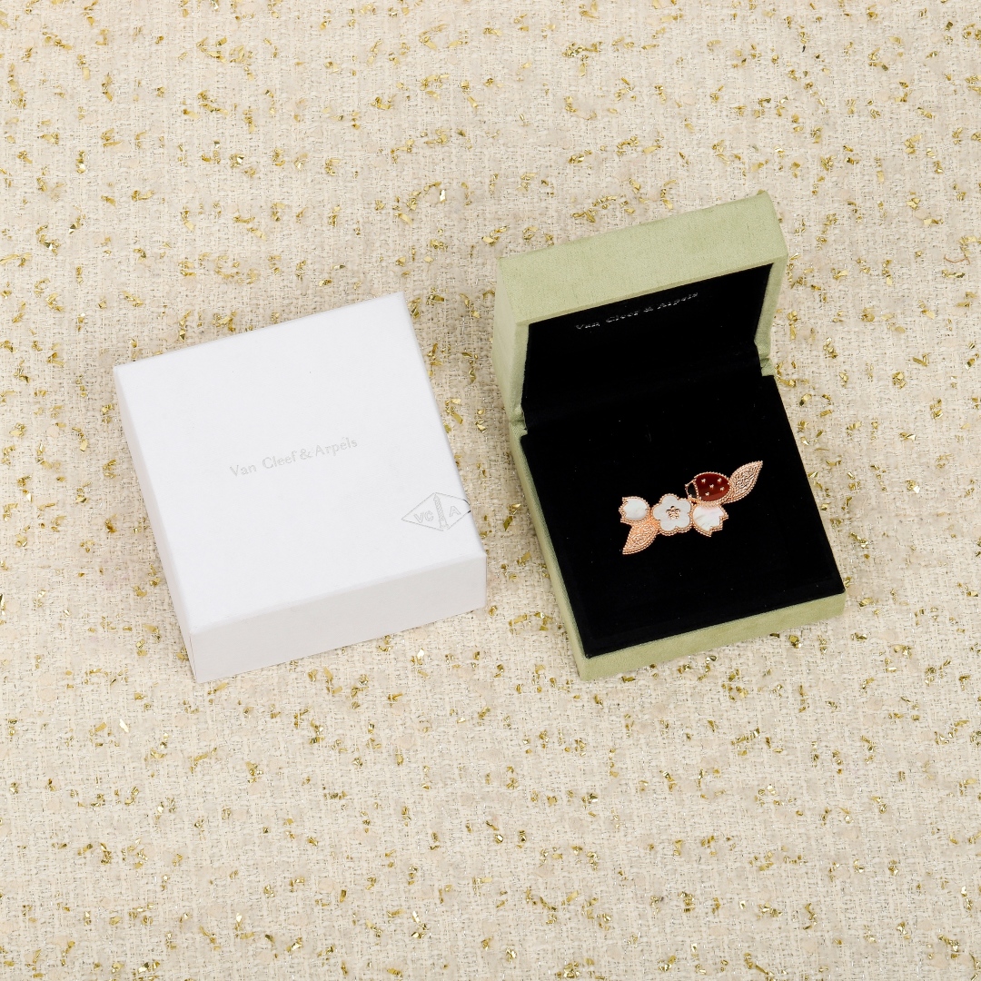 Van Cleef & Arpels Brooches Jewelry Ladybug brooch