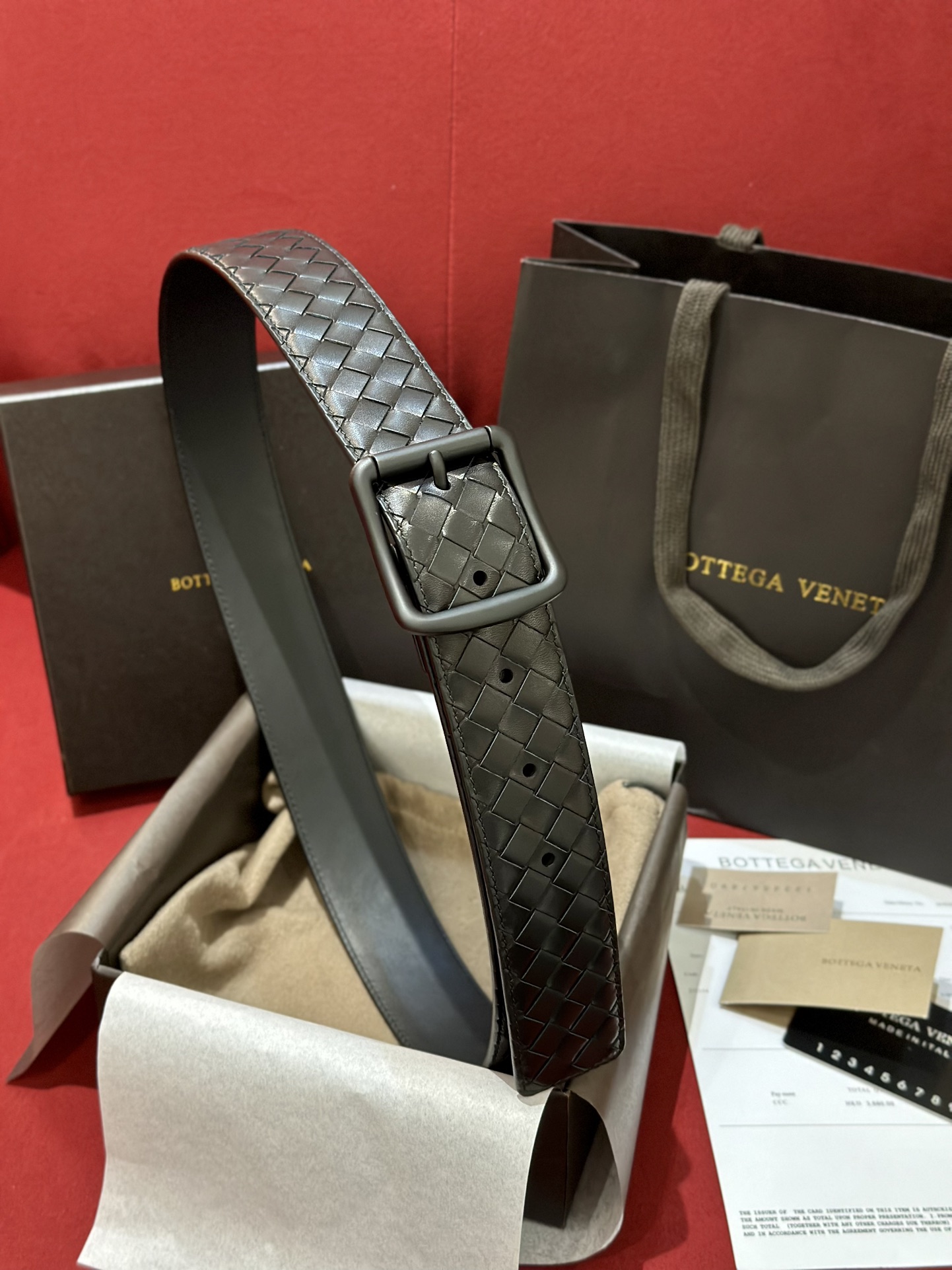 Bottega Veneta Belt 001 3.8cm