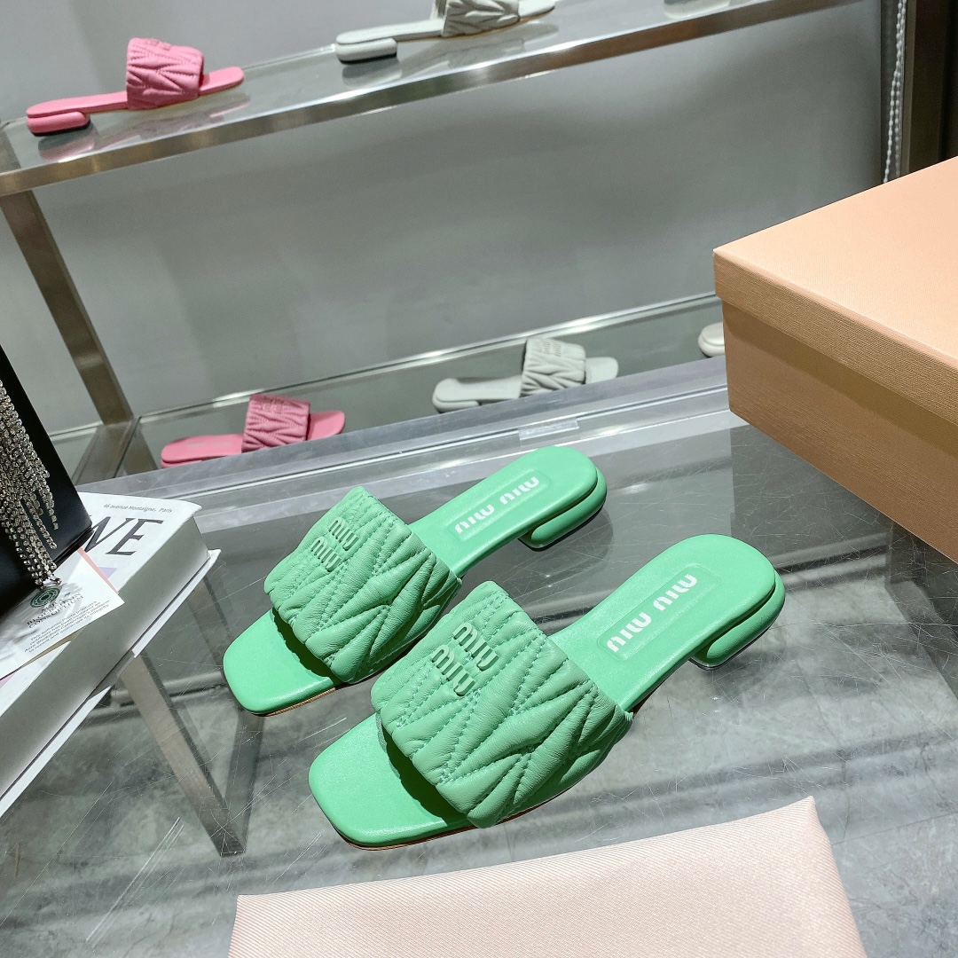 Miu Miu Shoes Open toed women's slippers