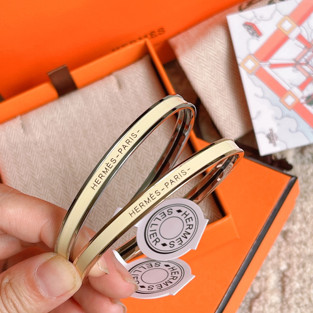 Hermes Jewelry Bangle Hermes Enamel Bracelet