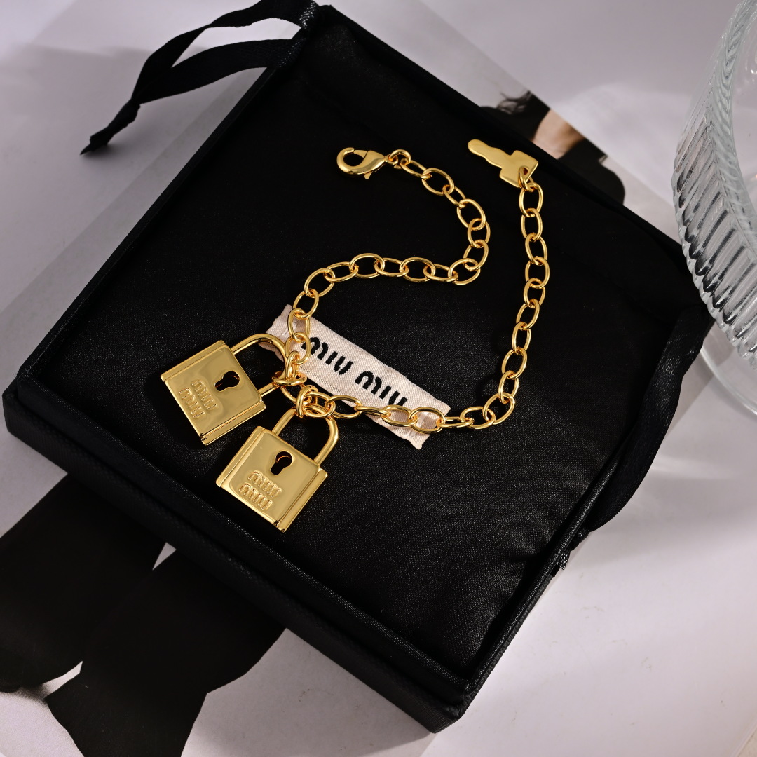 Miu Miu Jewelry Bracelets Lock bracelet