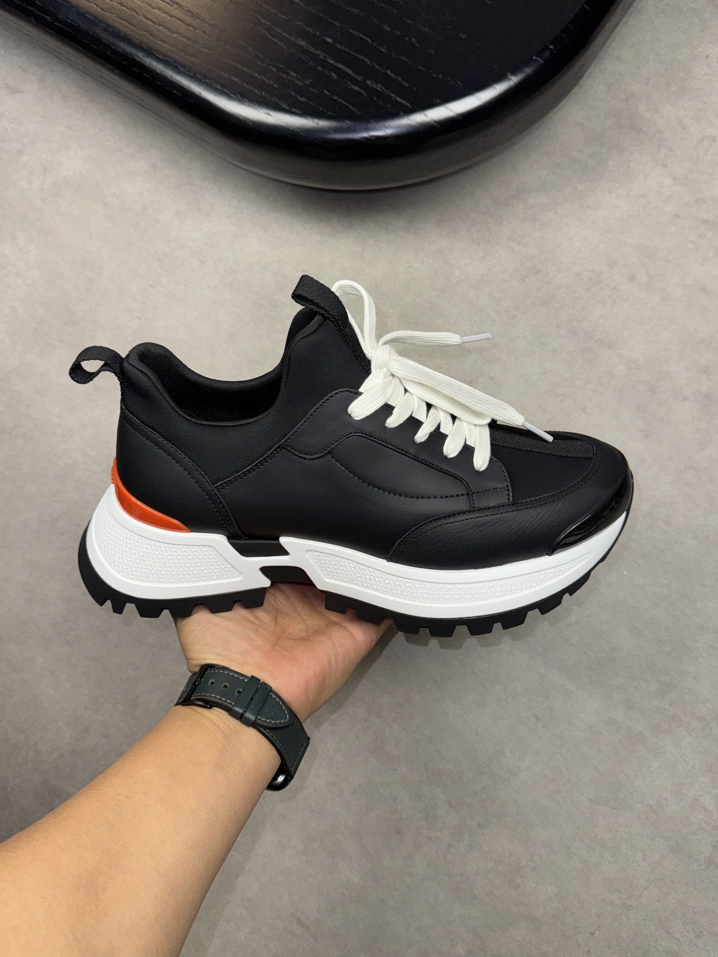 Hermes Shoes Casual Shoes TPU Cowhide